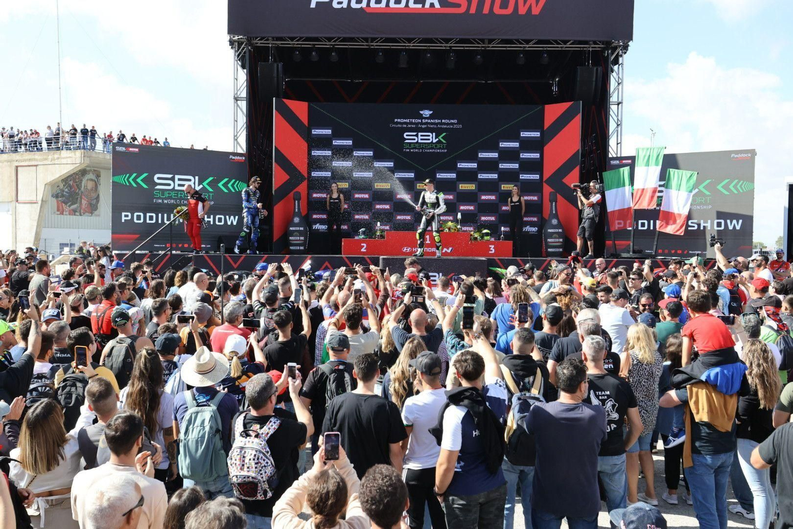 Así se ha vivido el título mundial de Superbike deálvaro Bautista en el Circuito de Jerez