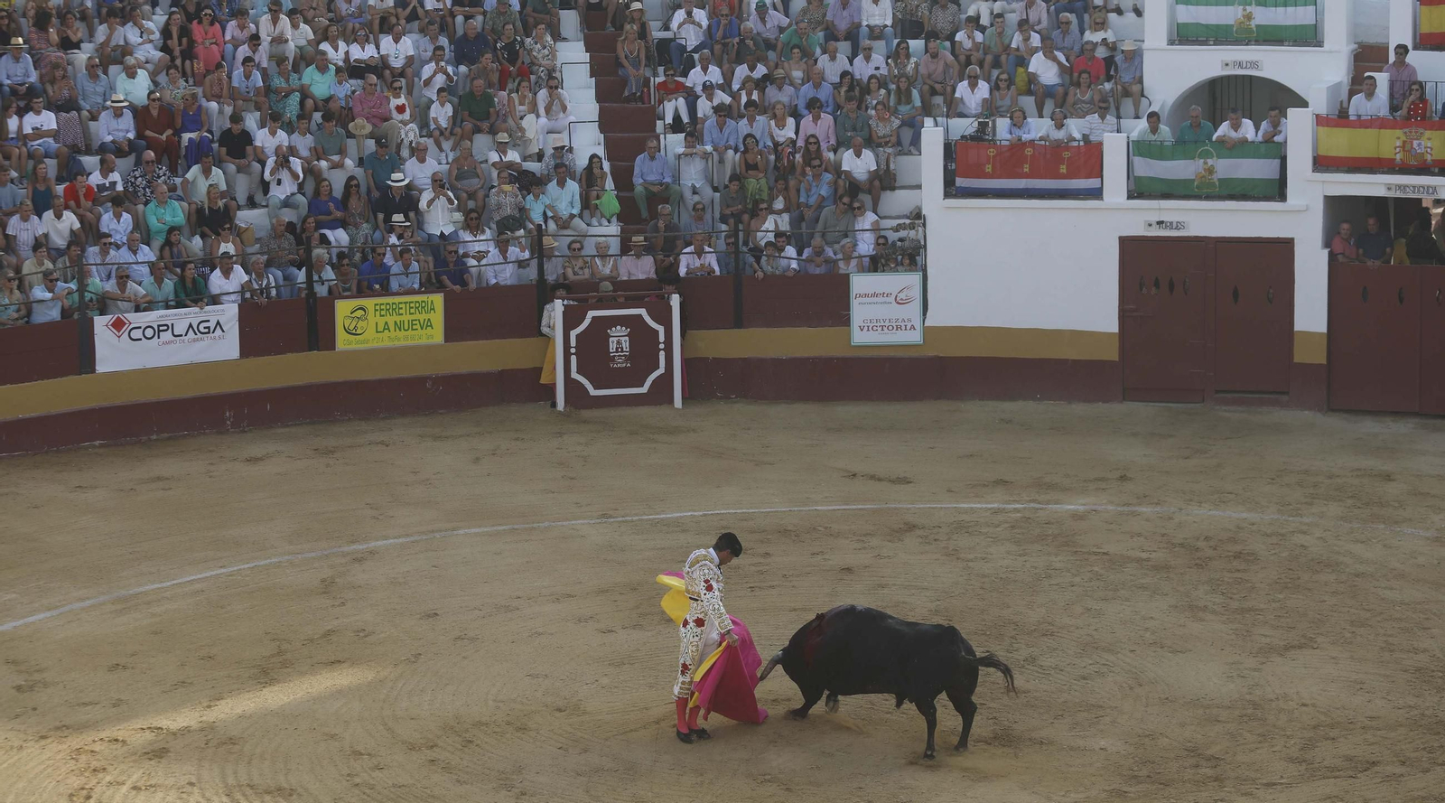 Fotos de la encerrona de Manuel Escribano en Tarifa