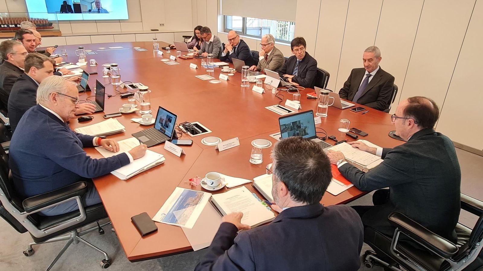 La reunión del consejo de administración de la APBA.