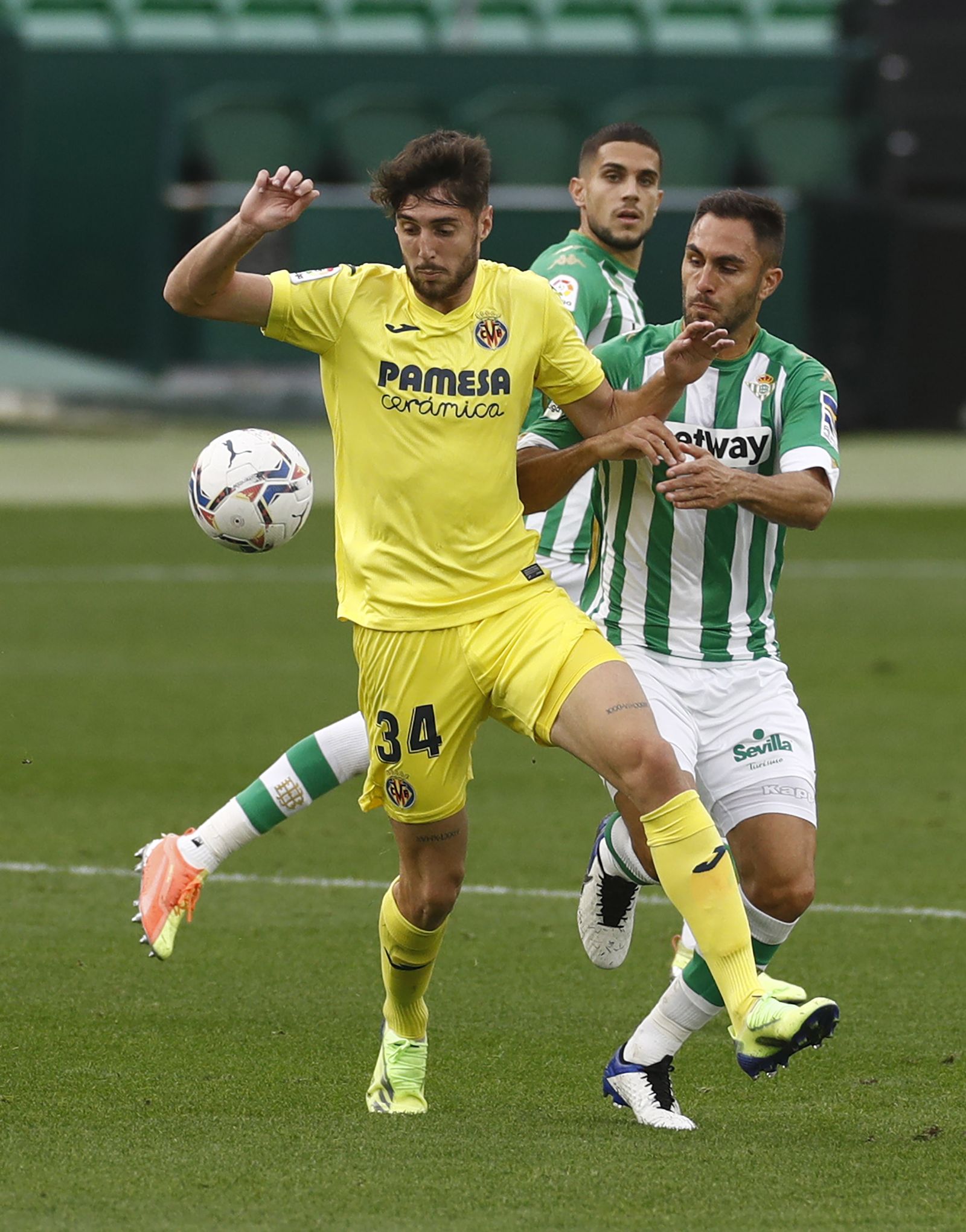 Las imágenes del Betis-Villarreal