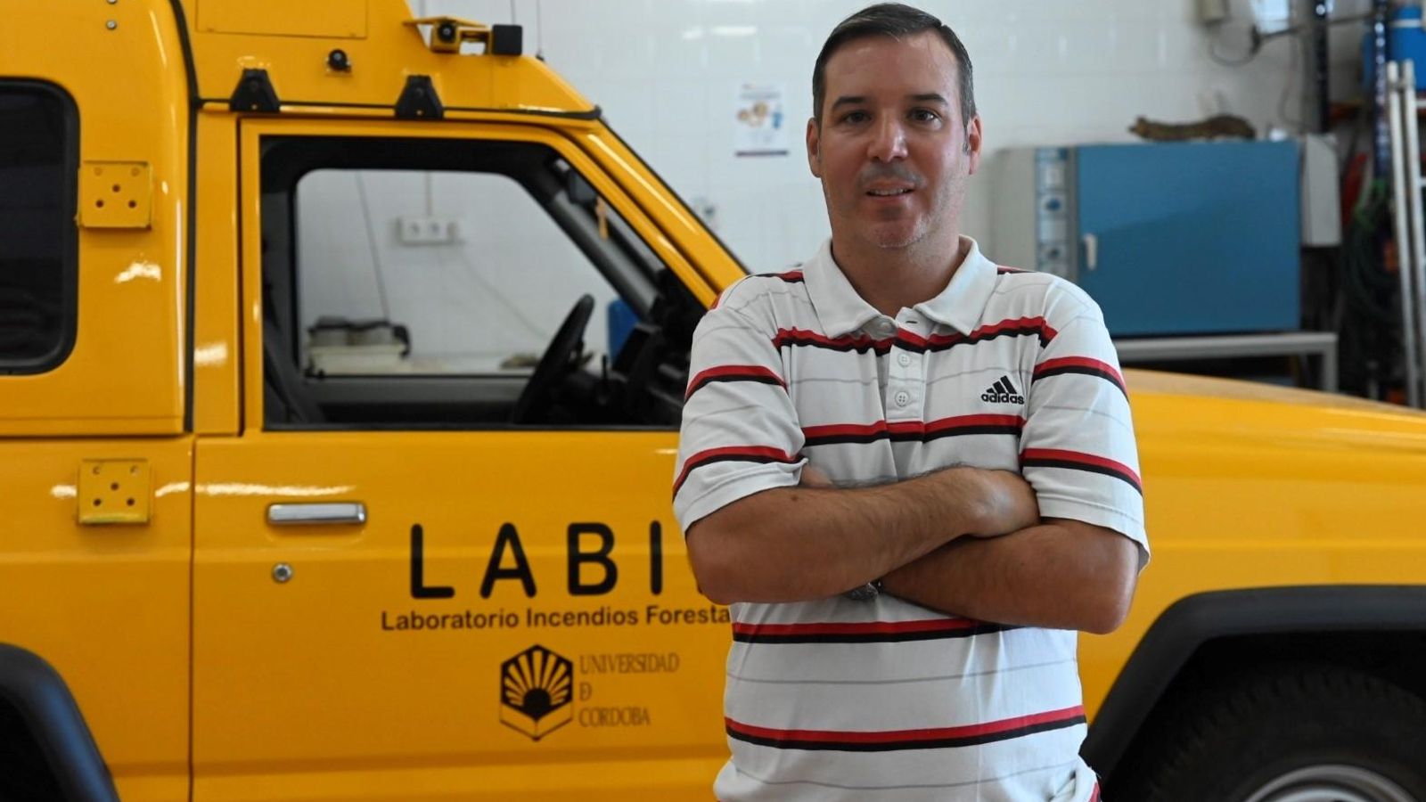 Juan Ramón Molina, director del Laboratorio de Incendios Forestales de la UCO