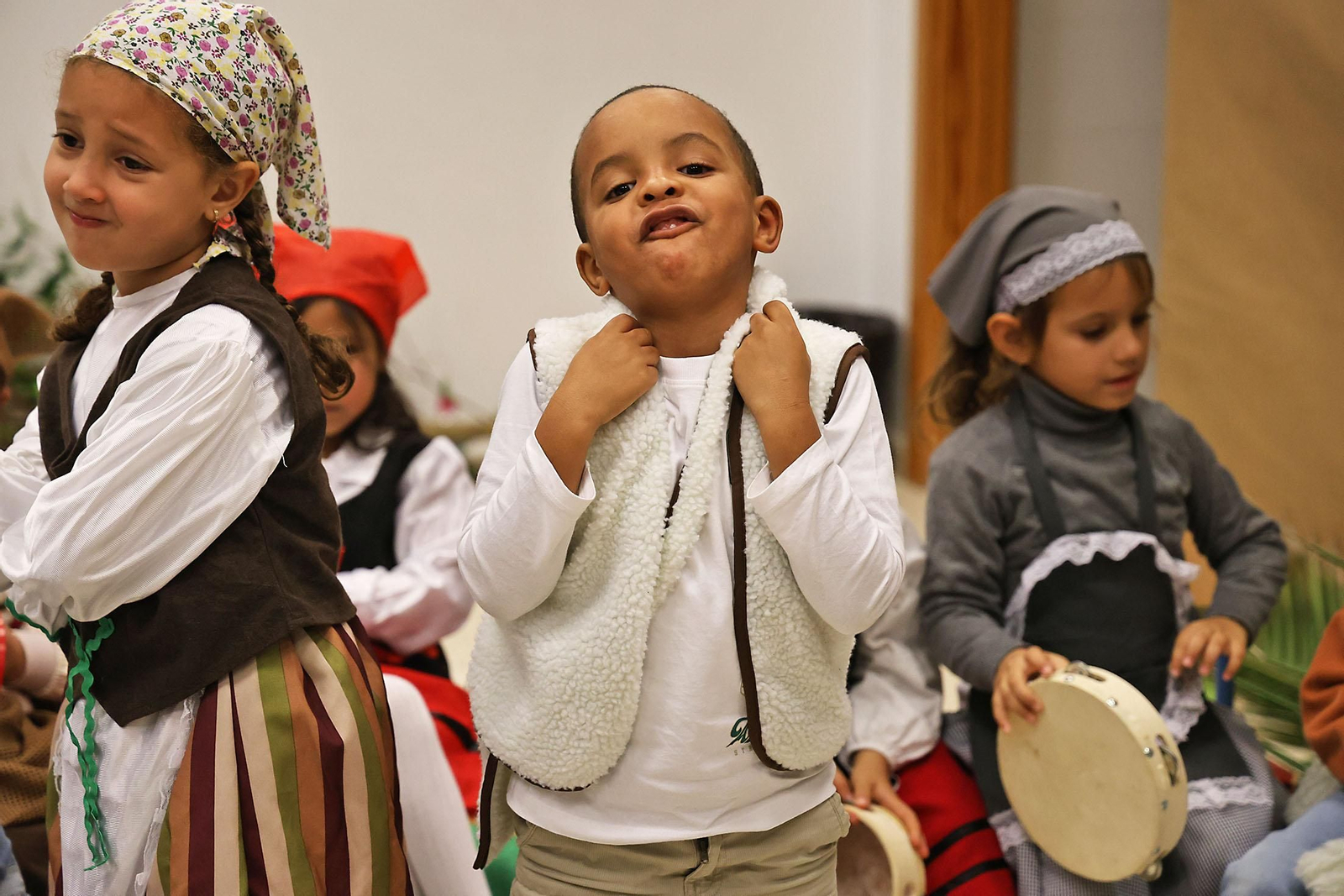 El impresionante Belén viviente del CEIP 12 de Octubre