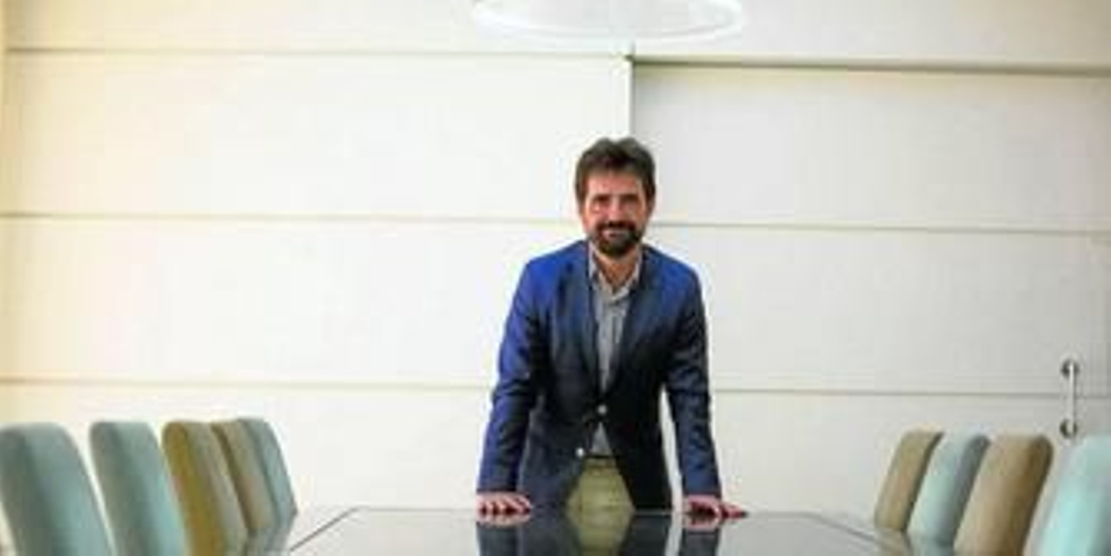 José Manuel Martínez Sánchez, fotografiado en la sede del Grupo Joly.