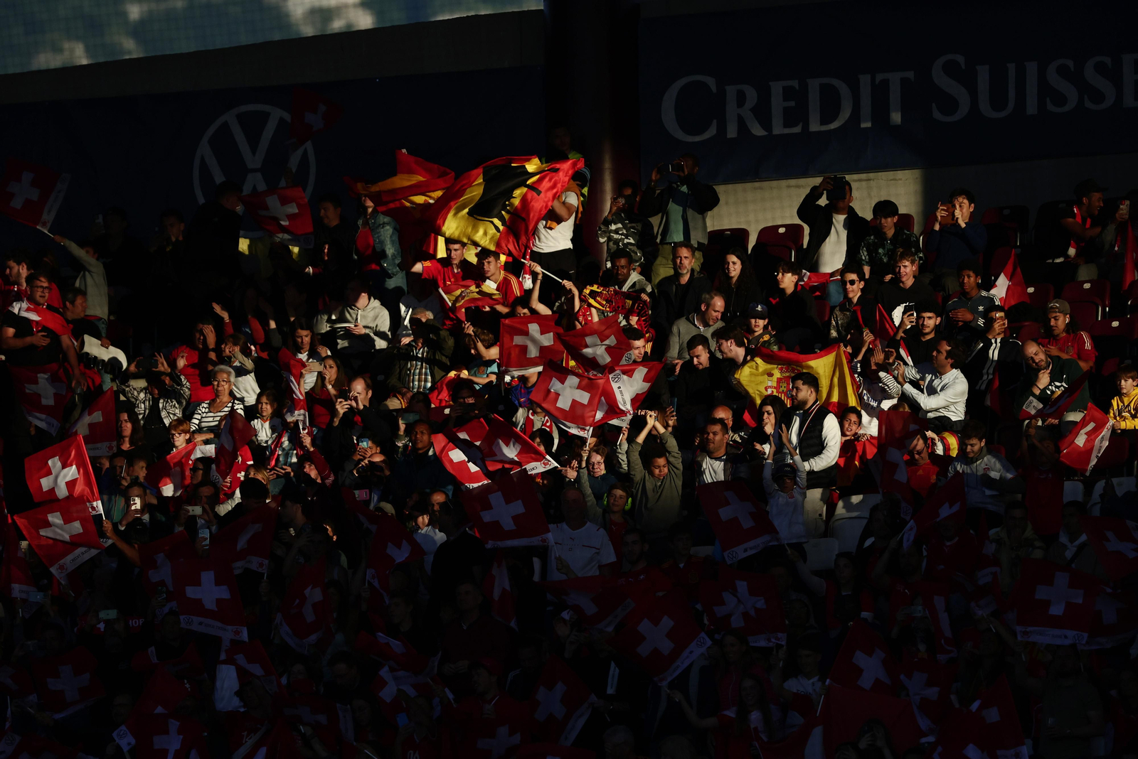 El Suiza - España de la Nations League, en imágenes