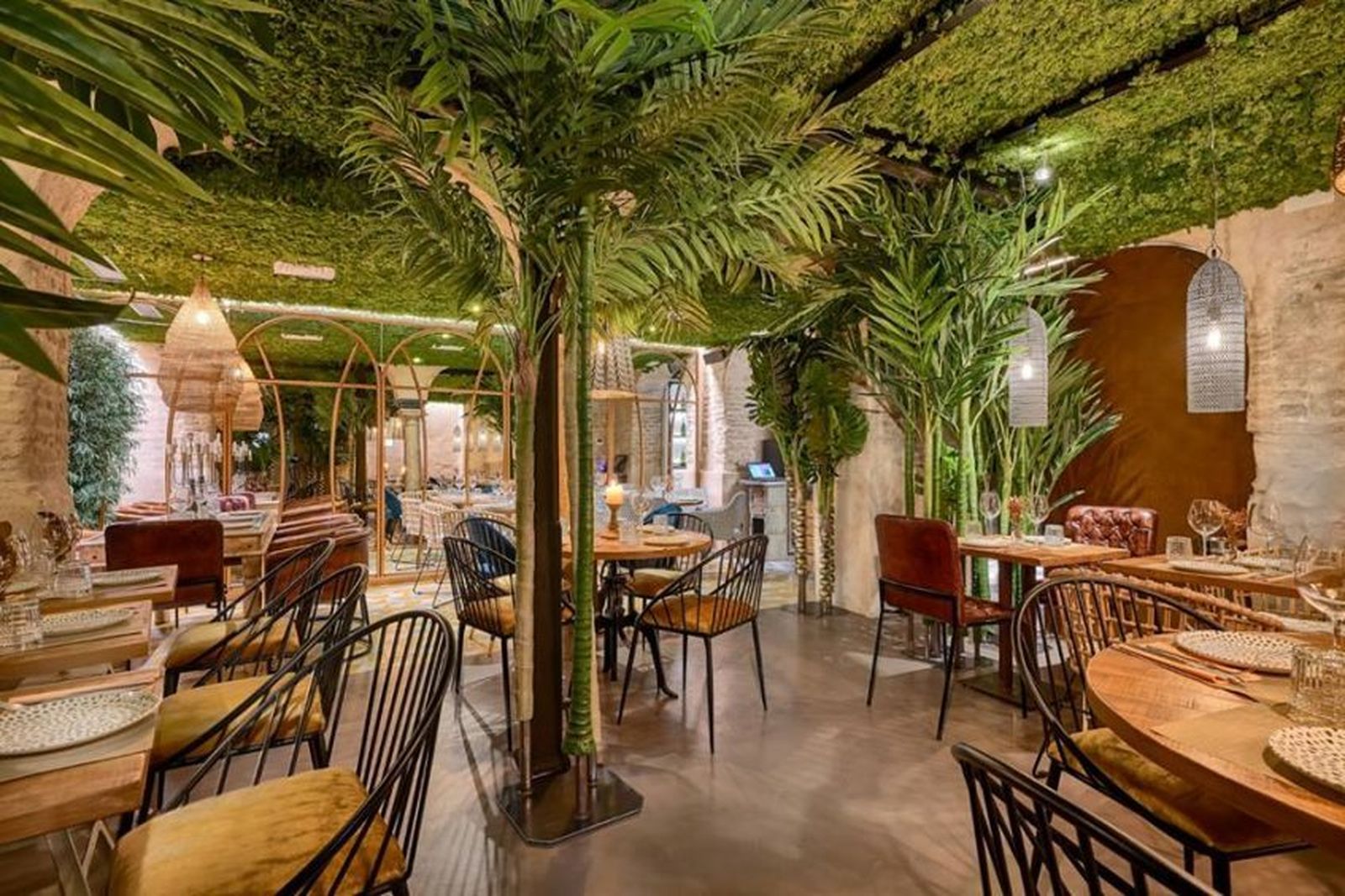 El llamativo interior de Senza