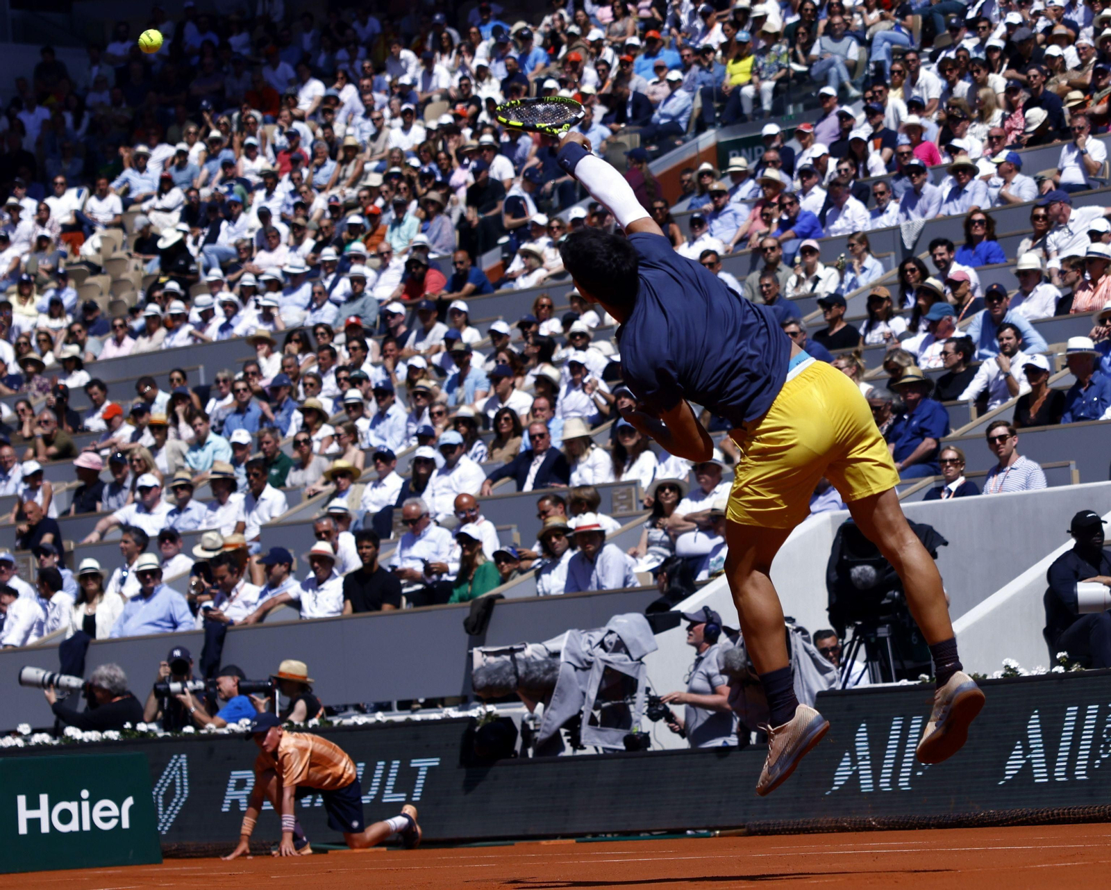 Las mejores fotos de la remontada de Alcaraz a Sinner