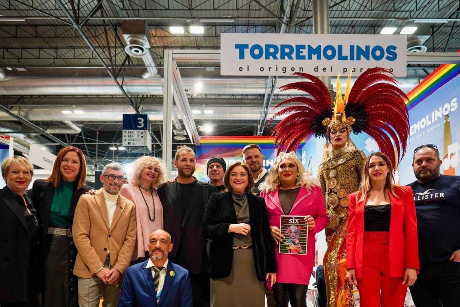 La presentación del calendario de actividades LGTBI de Torremolinos en Fitur.