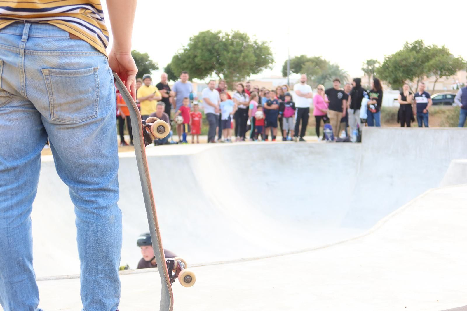 Inauguración del nuevo skate park en el Parque de la Rambla de Vera