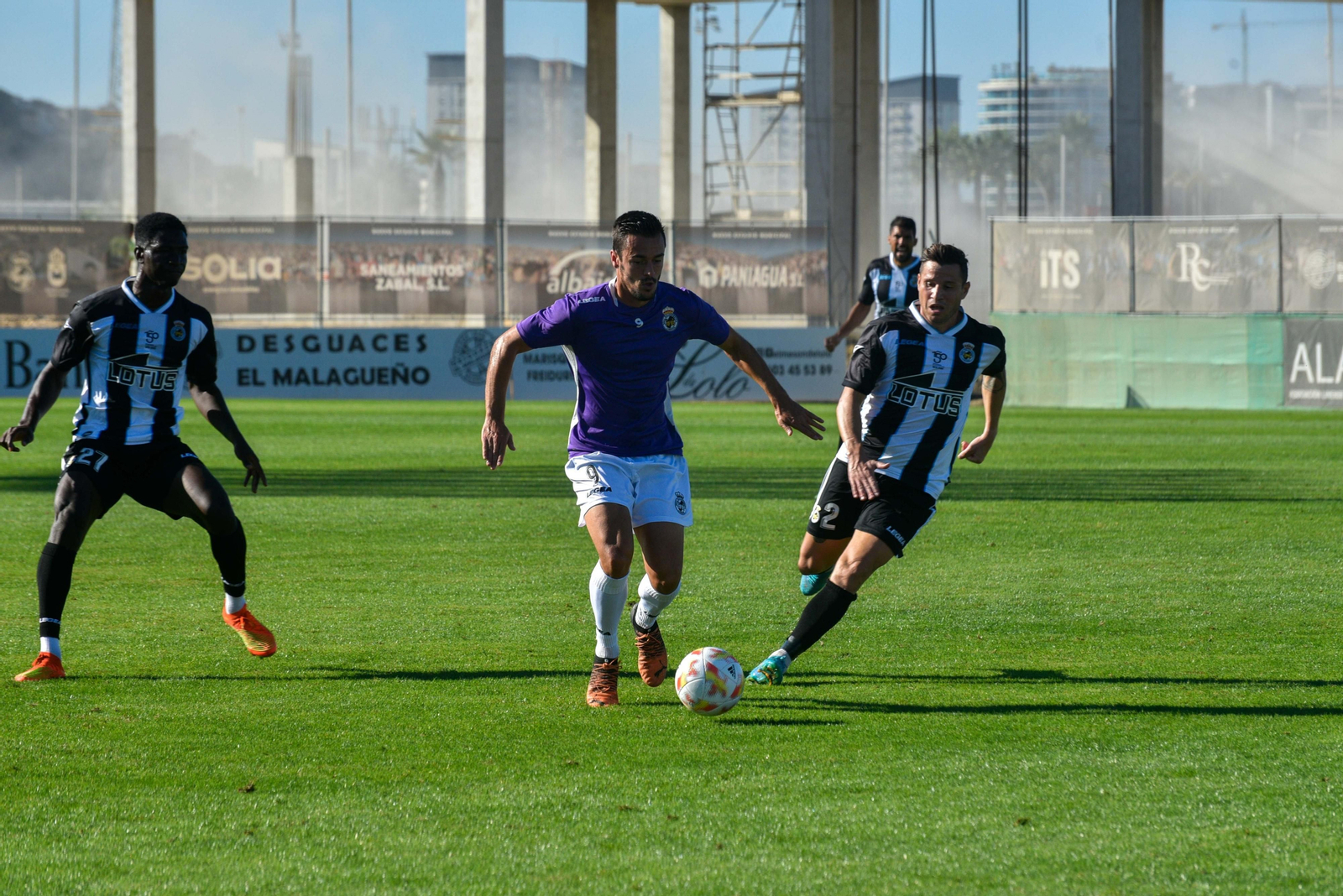 El partidillo de entrenamiento de la Balona, en imágenes