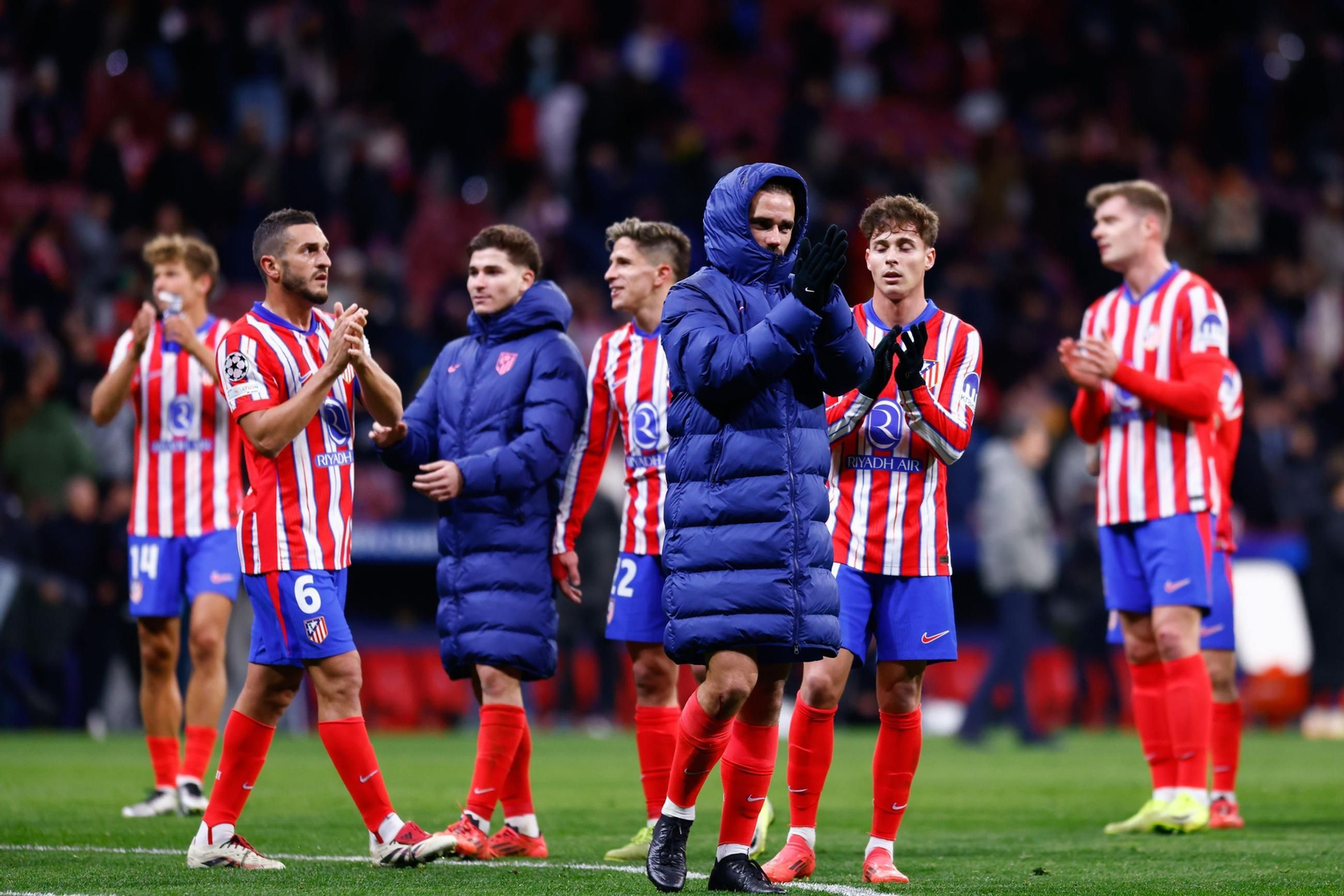 Las fotos del Atlético de Madrid - Slovan de Bratislava