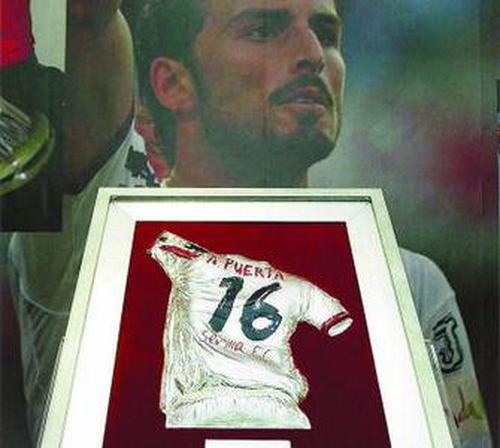 Una foto del trofeo dedicado a Antonio Puerta.