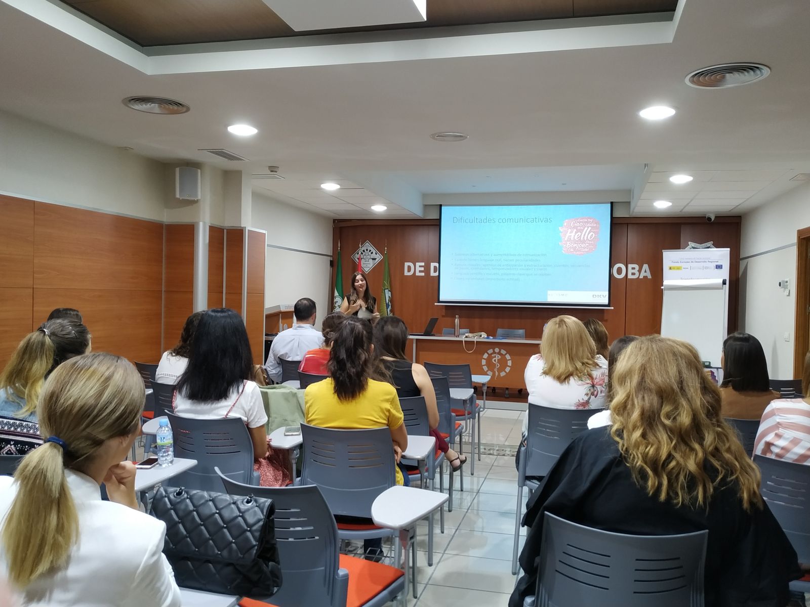 Un momento de la sesión.