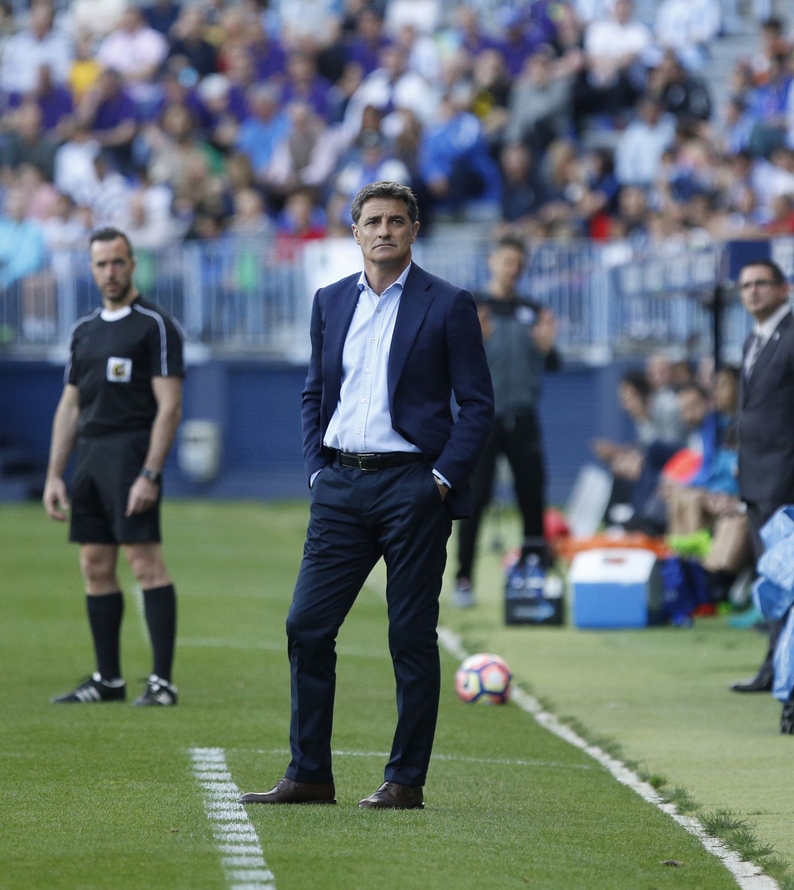 Las imágenes del Málaga-Alavés