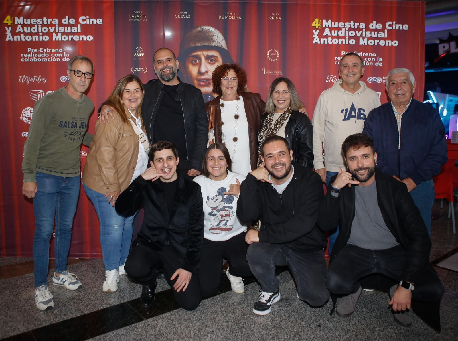 Las fotos del preestreno de la película de Alexis Morante sobre Gila en Los Barrios