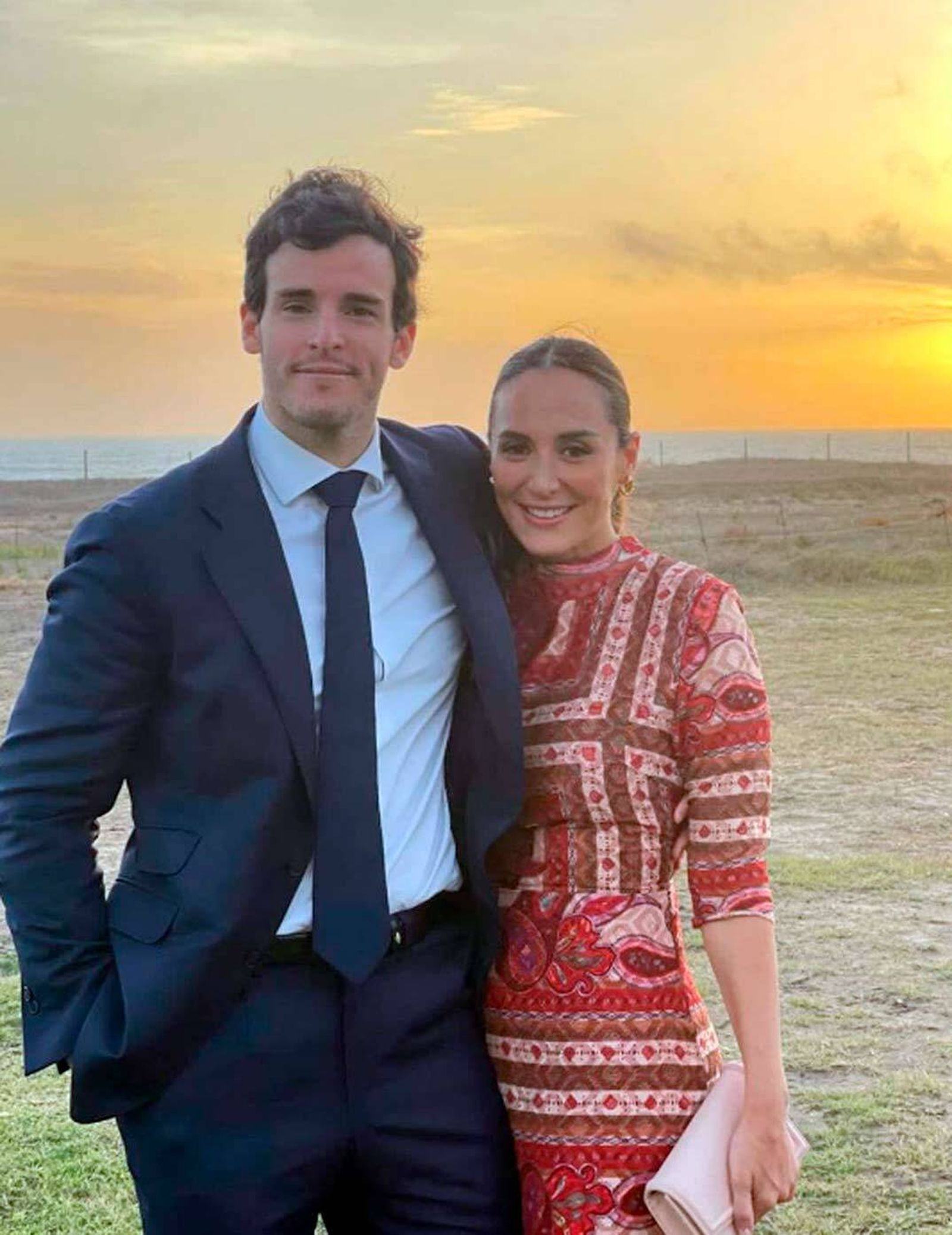 Tamara Falcó con su novio, Iñigo Onieva, en una foto de sus redes.