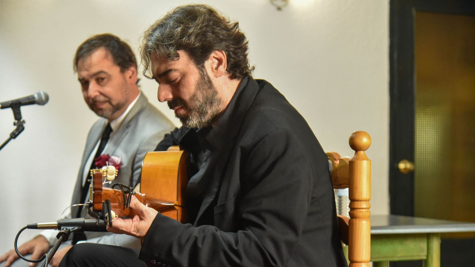 La clausura del Congreso Flamenco Antonio 'El Chaqueta' en La Peña Flamenca Cultural Linense