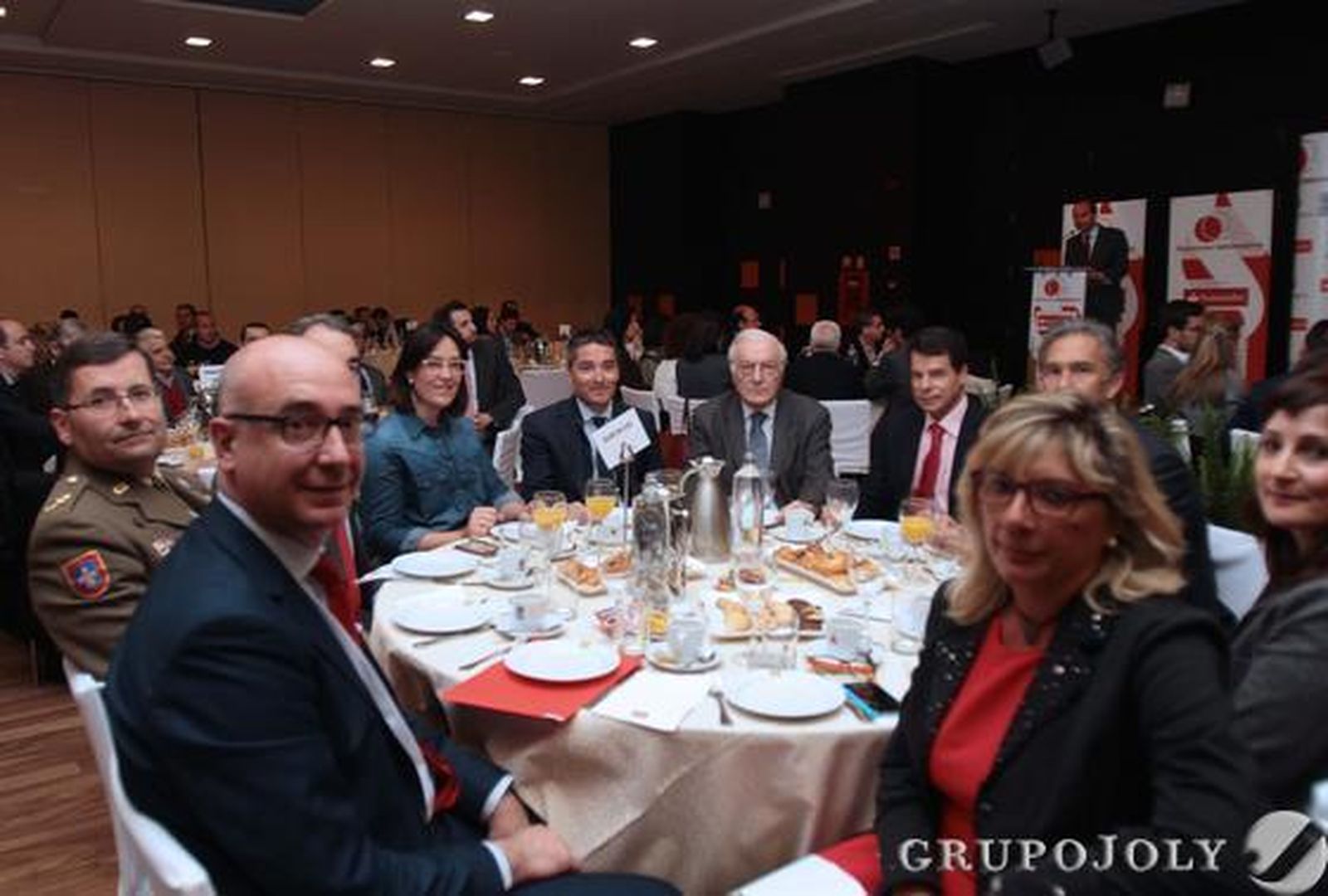 Francisco Piña, General Amador Enseña, José Anonio Cristóbal, María Francés, Manuel Olivares, Isidro Román, Federico Sánchez, Víctor Medina, María del Mar Fuentes y Cristina Morcillo. Reportaje gráfico: María de la Cruz / Álex Cámara