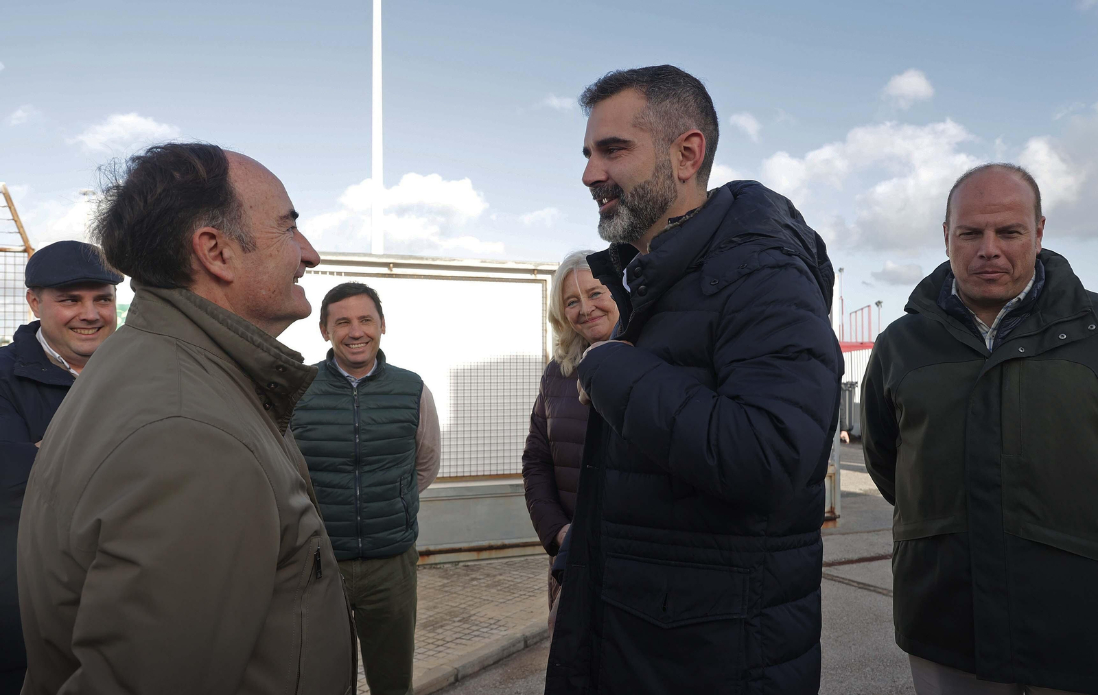 La visita de Ramón Fernández Pacheco al Cegma de Algeciras, en imágenes
