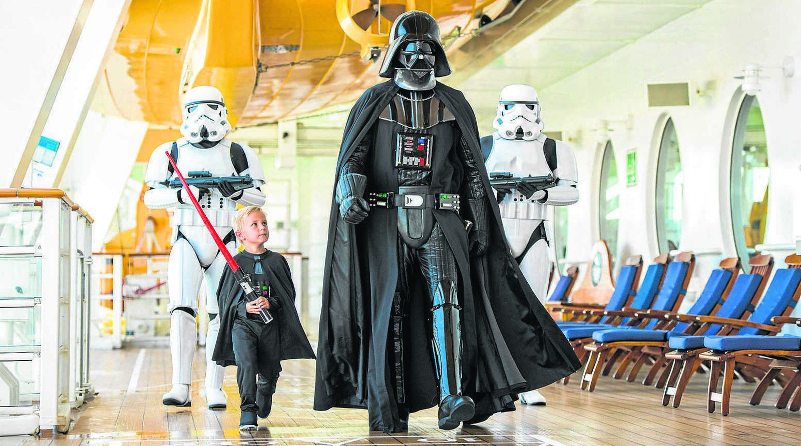 Crucero ambientado en el mundo ‘Star Wars’.