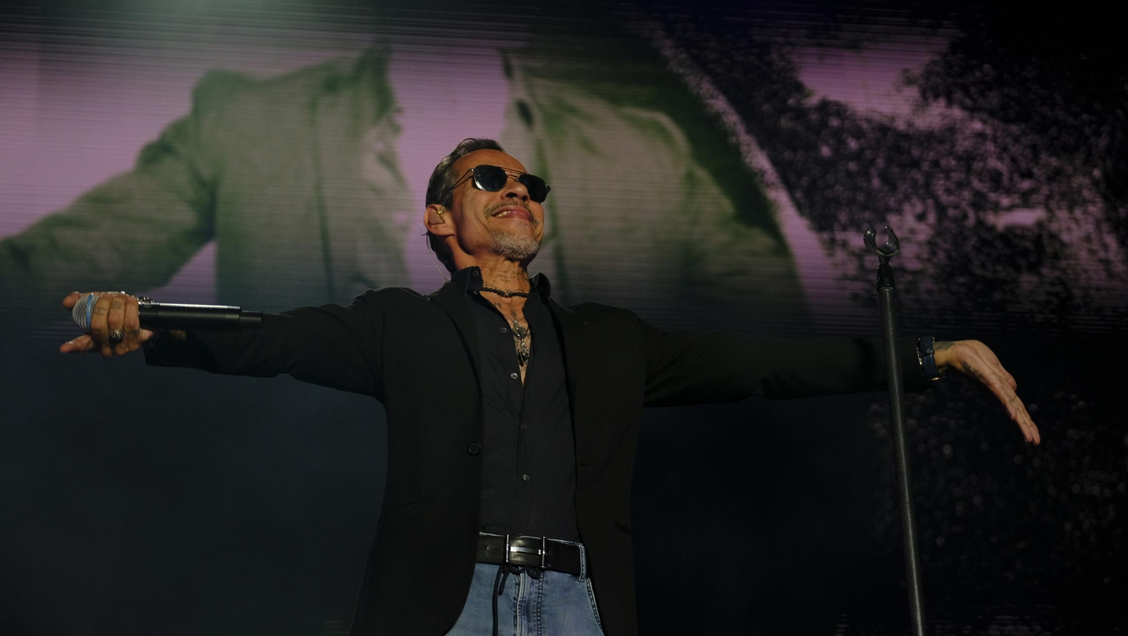 Concierto de Marc Anthony en Roquetas, en imágenes