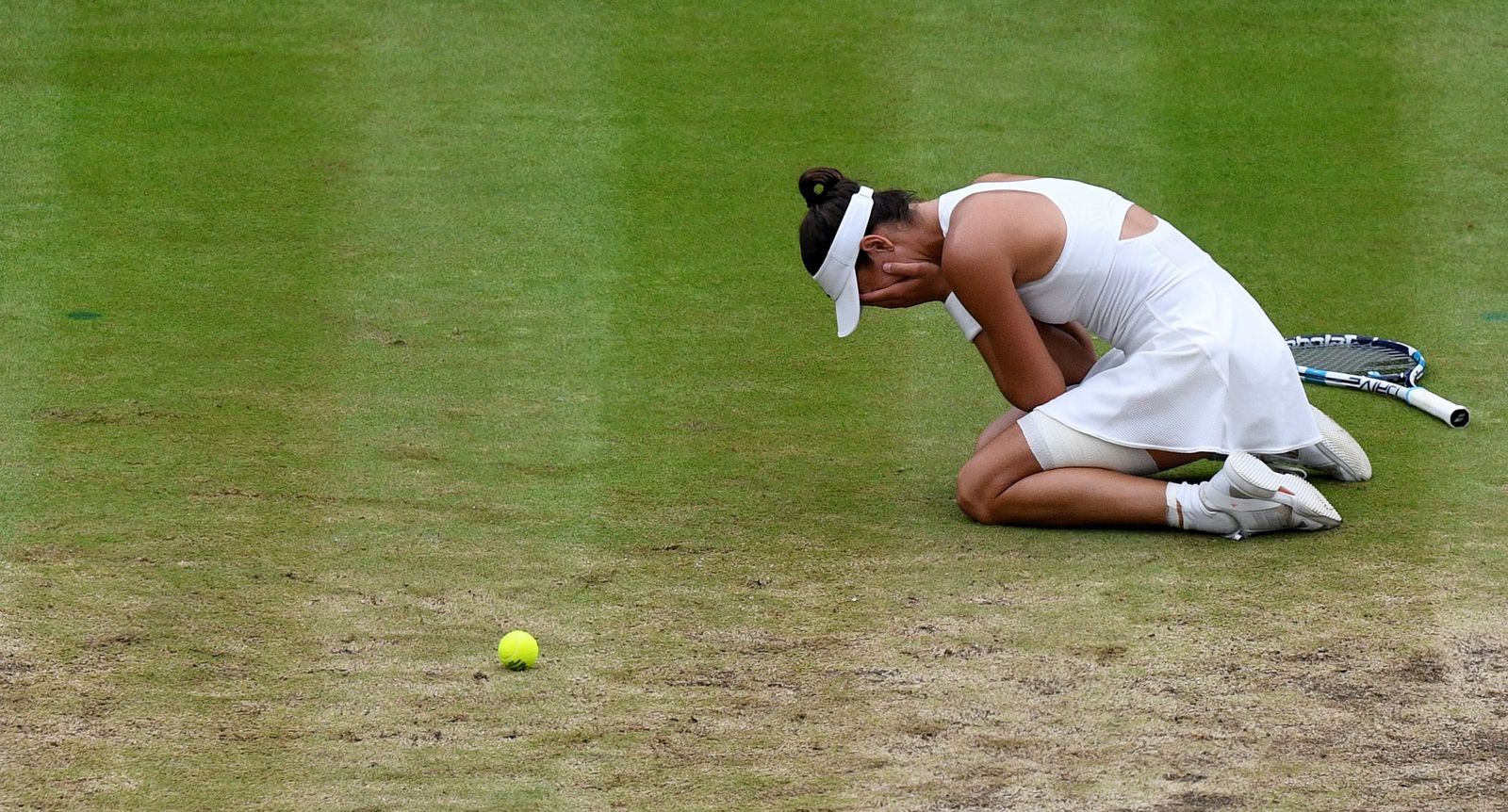 Las imágenes de la final Muguruza-Venus Williams de WImbledon