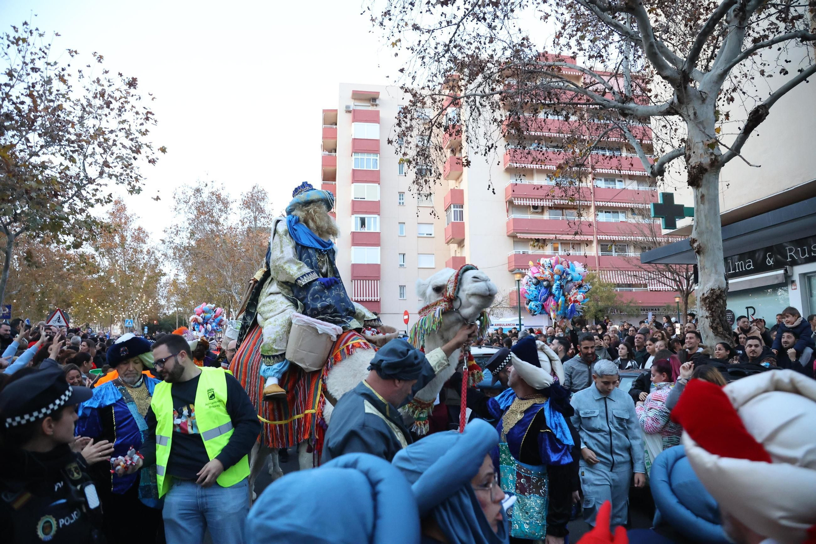 La Cabalgata de Reyes Magos de Cruz de Humilladero, en imágenes