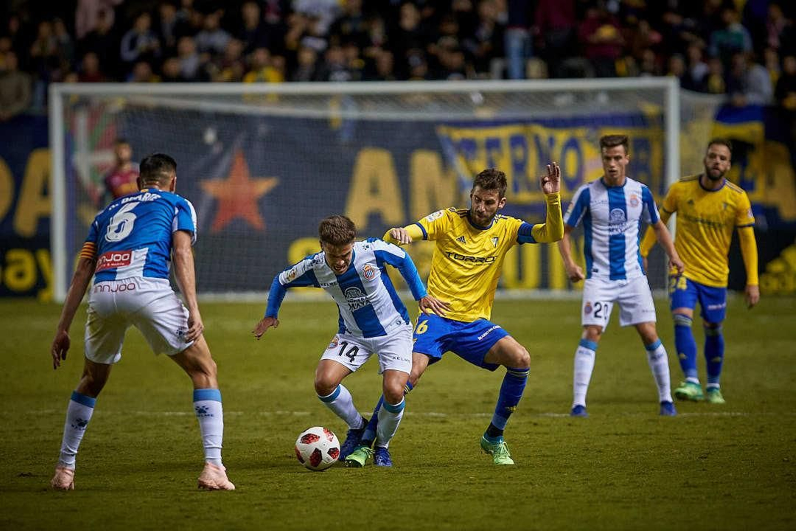 Copa del Rey.  Imágenes del partido Cádiz CF - Espanyol