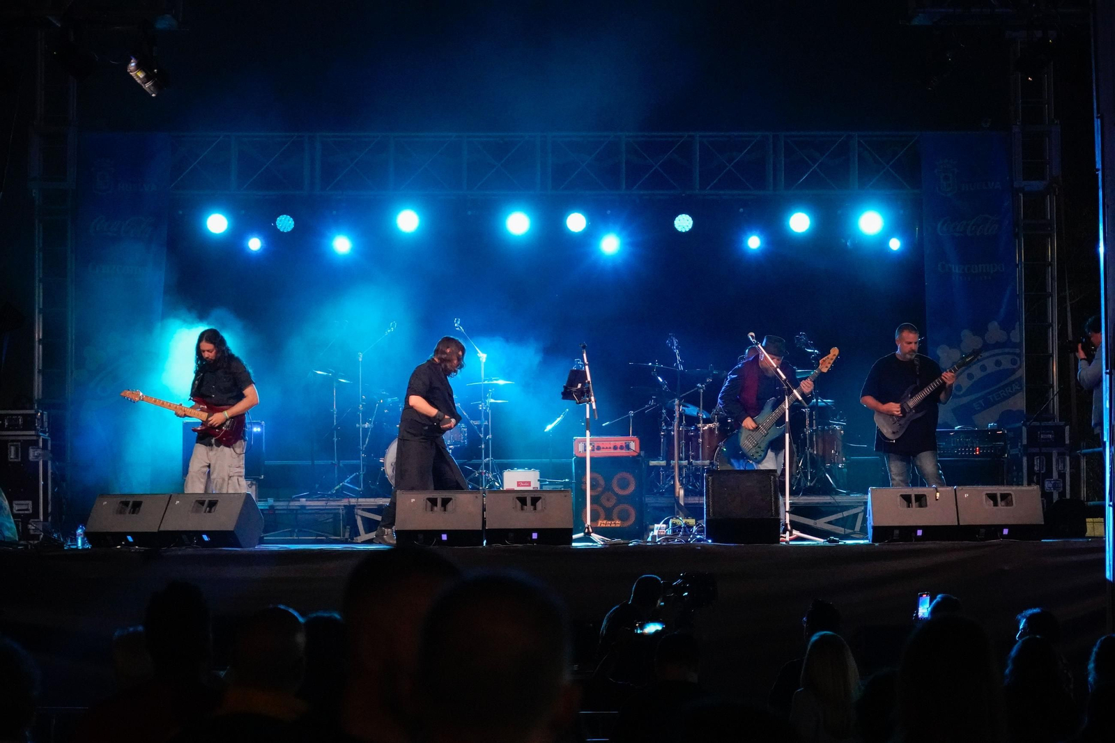 Imágenes del concierto de Muroï en las Fiestas de La Cinta 2024 en Huelva
