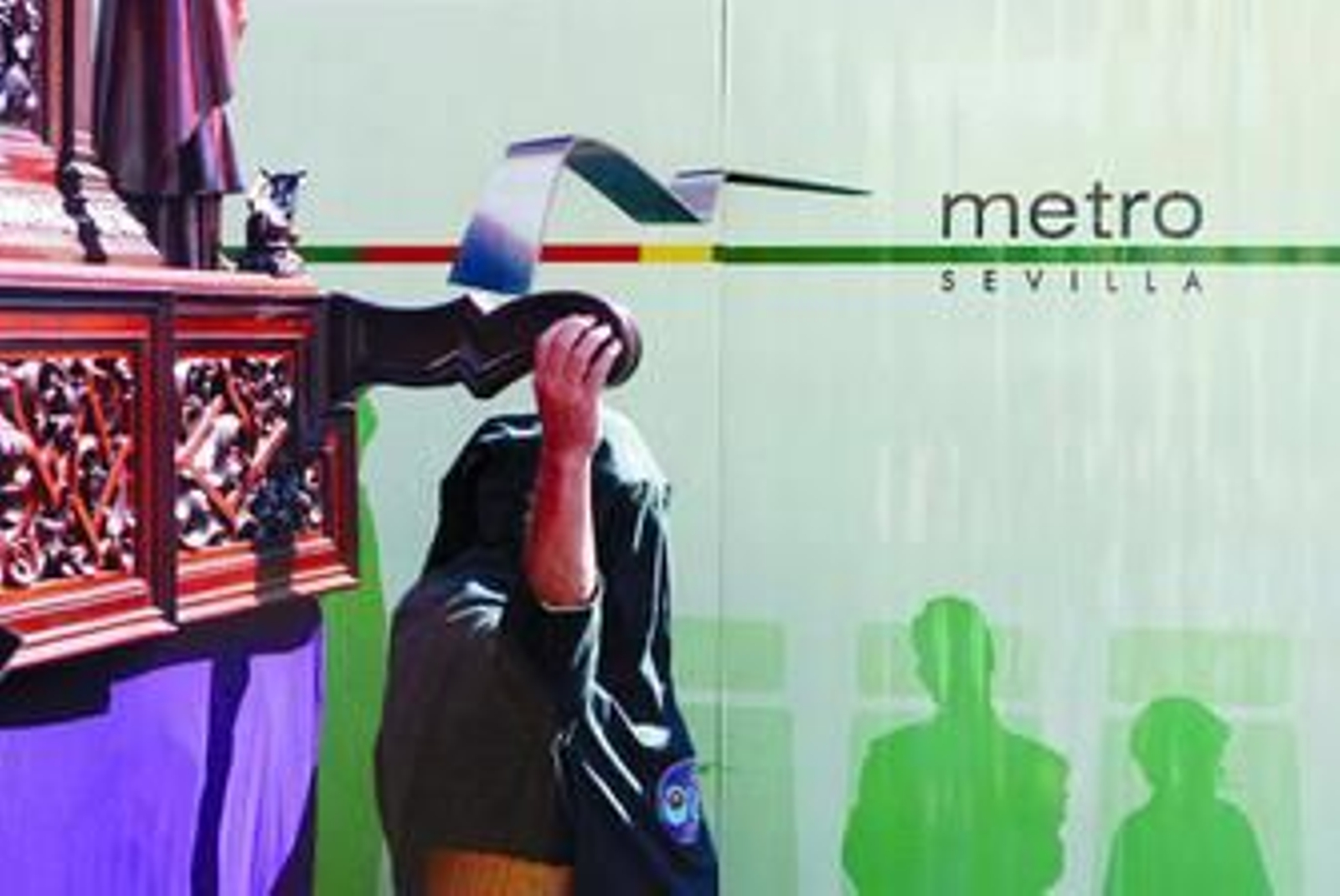 Un maniguetero de Los Estudiantes por la calle San Fernando.