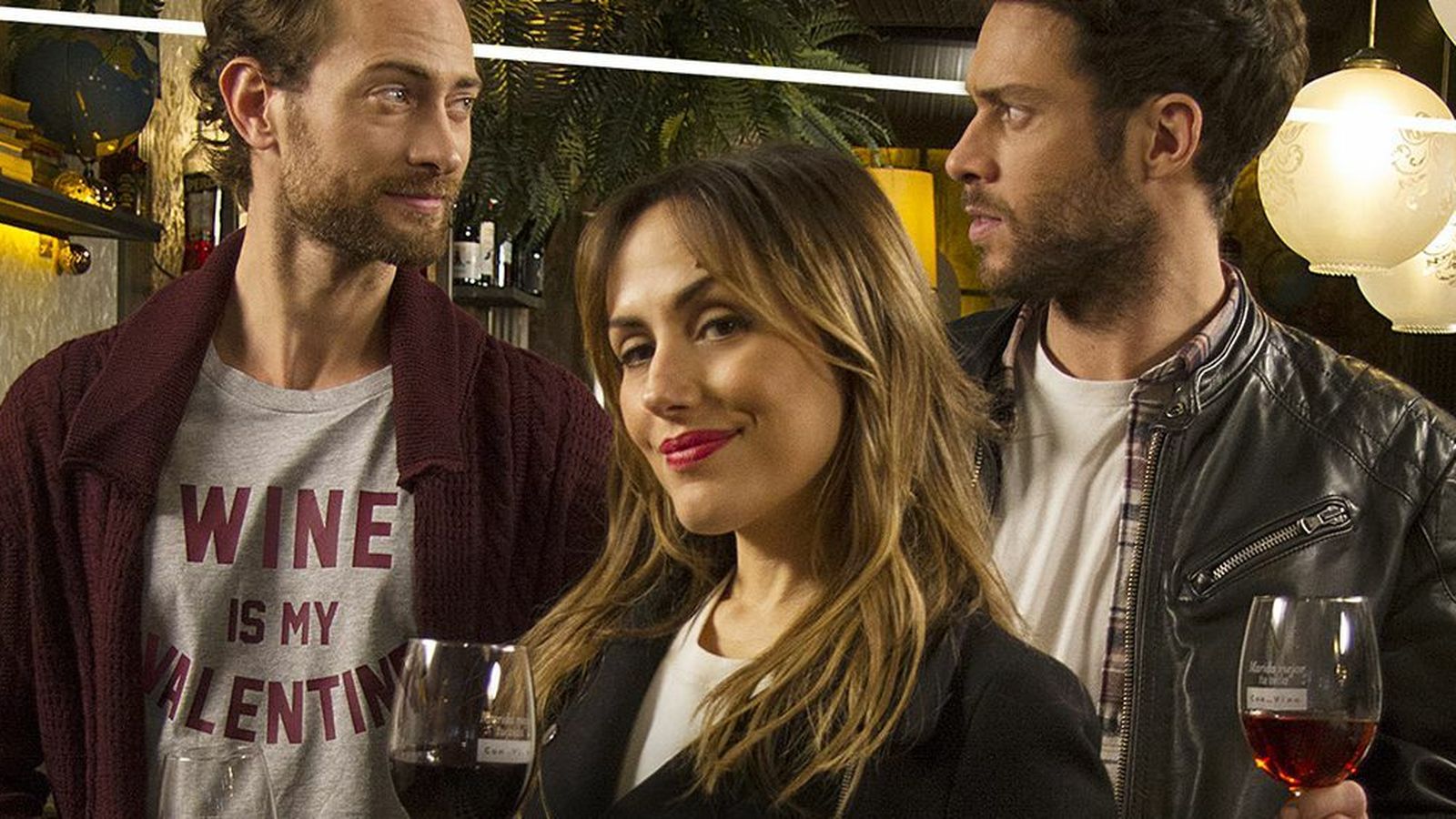 El triángulo amoroso de 'Sí, quedo'.