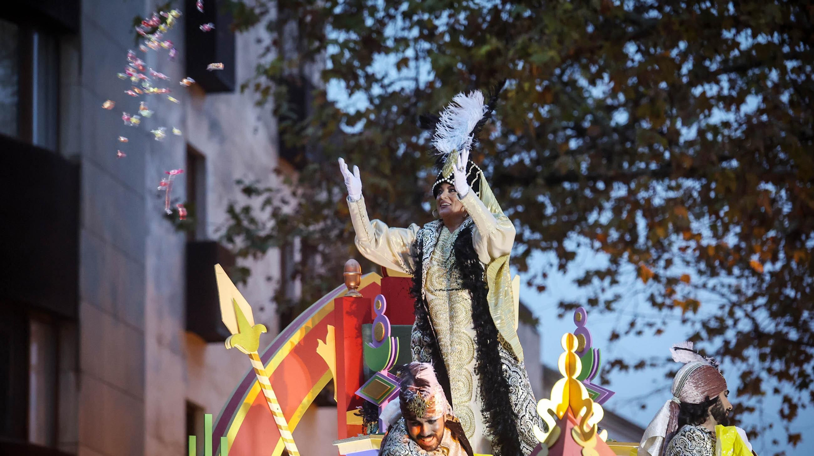 La cabalgata de la Cartera Real llega a Jerez