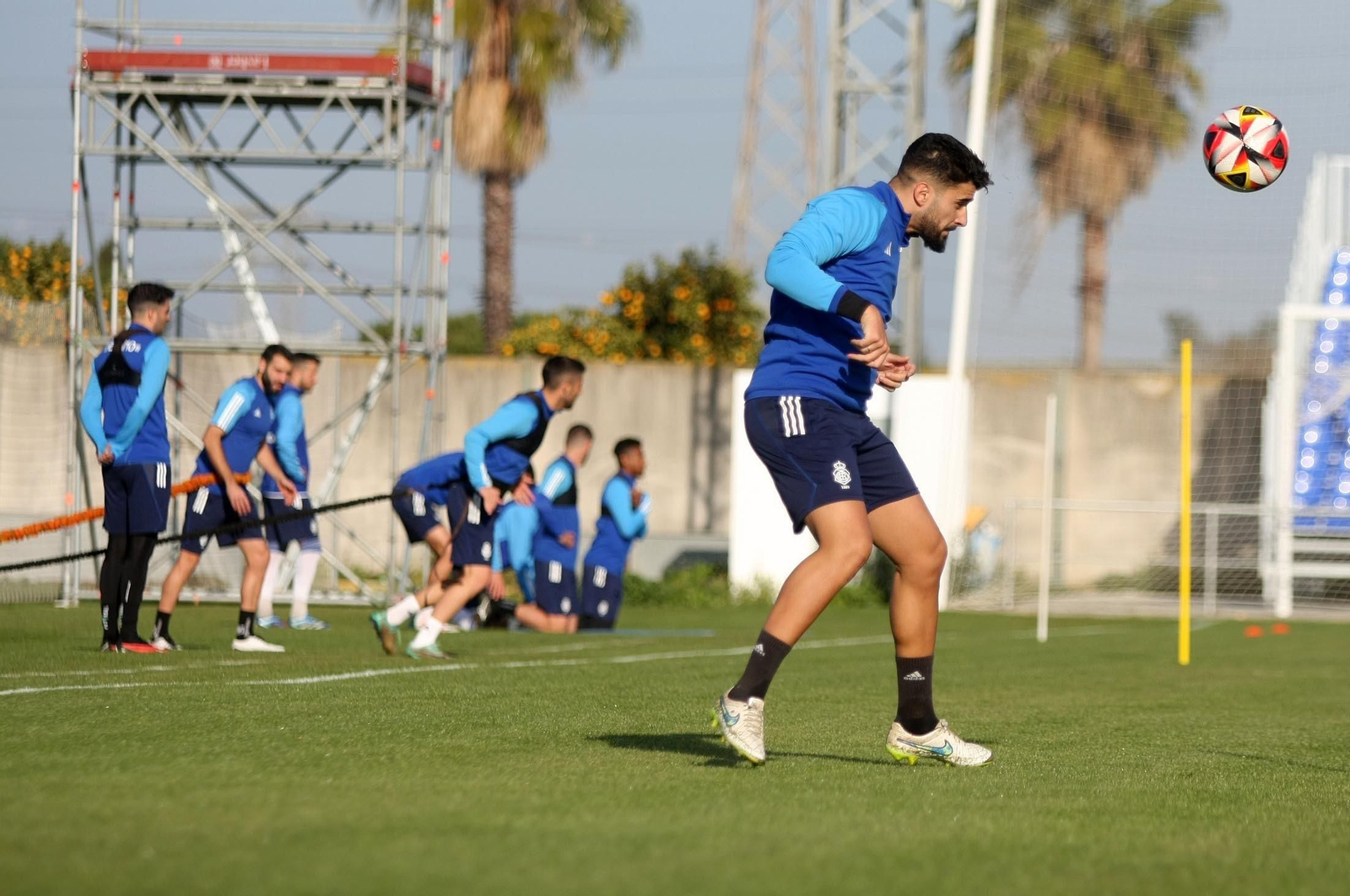 Entrenamiento del Recreativo de Huelva en imágenes