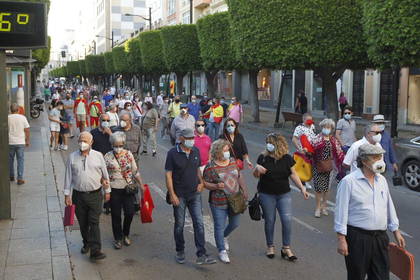 Fotogalería manifestación a favor del mundo del toro. Almería