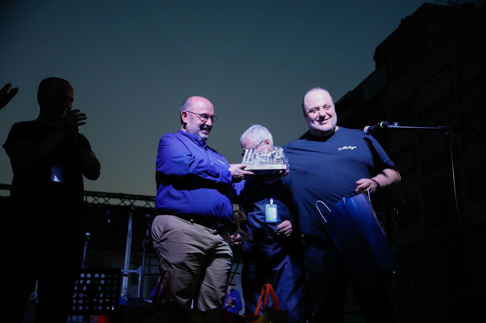 Las imágenes del homenaje a Antonio Galindo en Almería