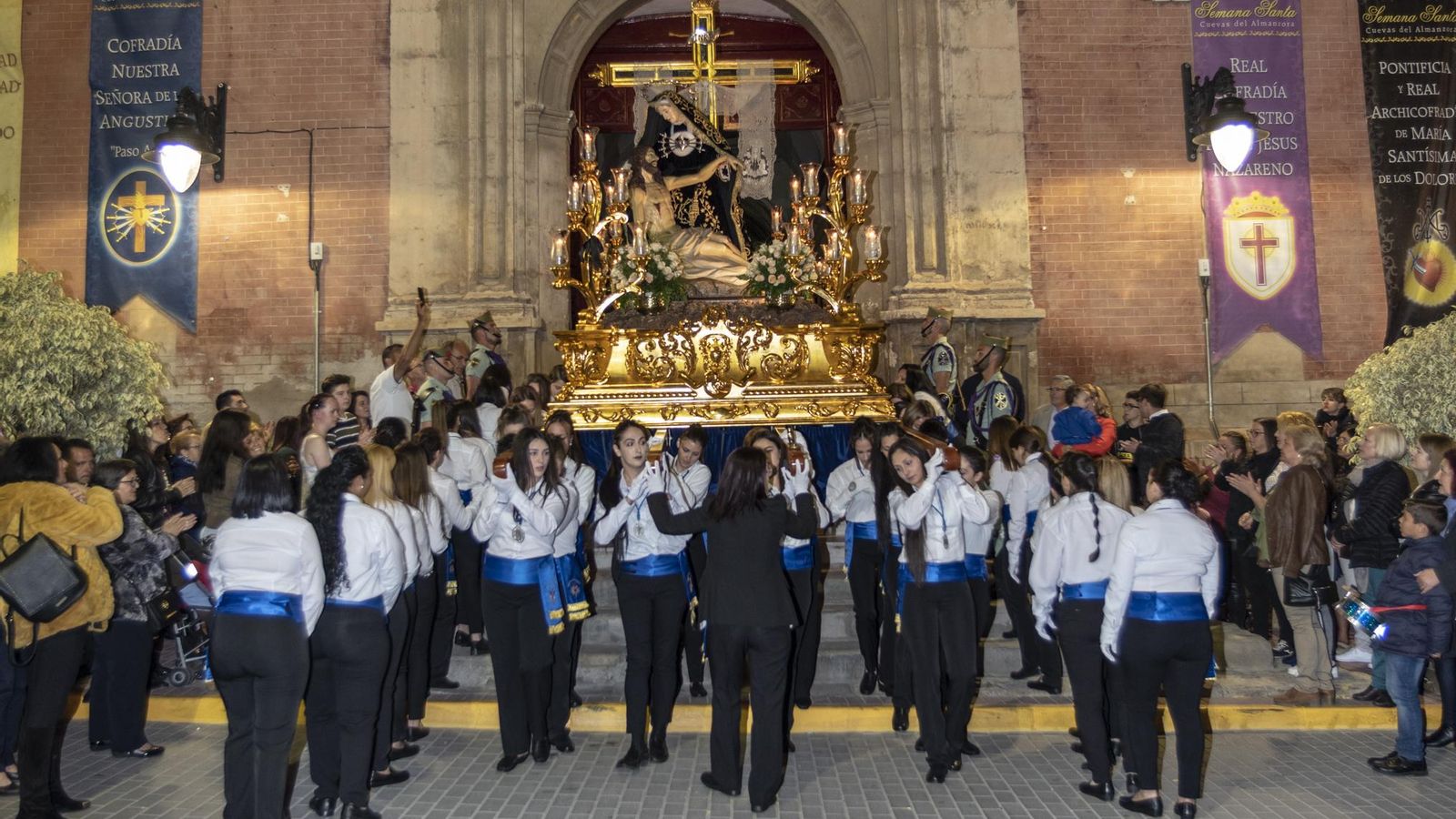 La Virgen de los Dolores de Cuevas del Almanzora.