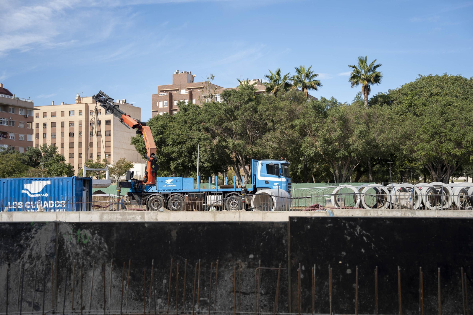 Así avanzan las obras del soterramiento ferroviario en Almería