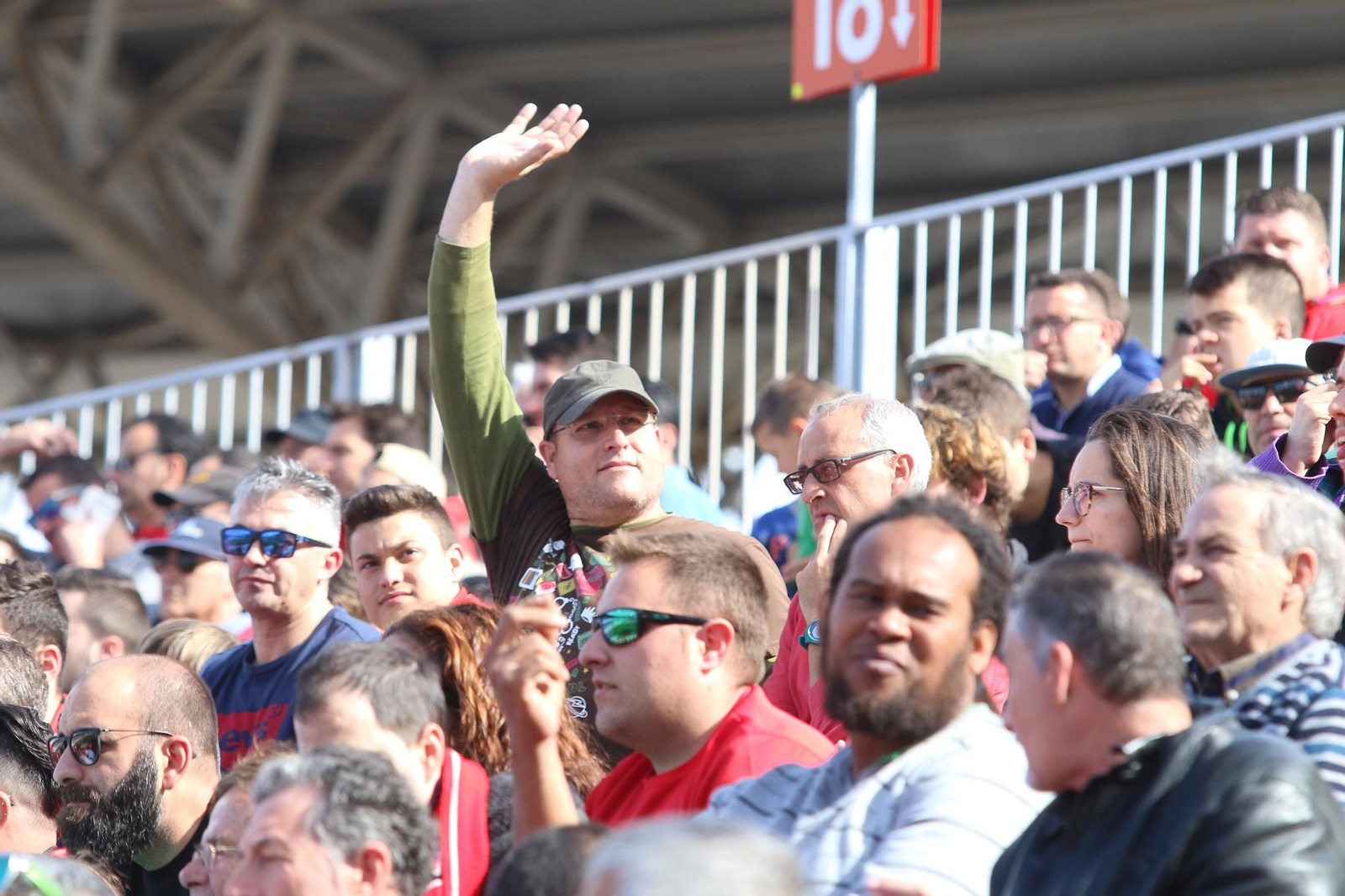 Las imágenes del Almería-Rayo Majadahonda