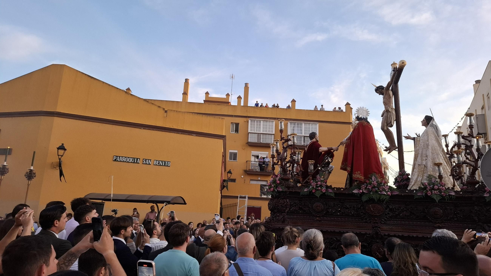 Hermandad de la Vera-Cruz en la salida procesional extraordinaria de septiembre de 2024