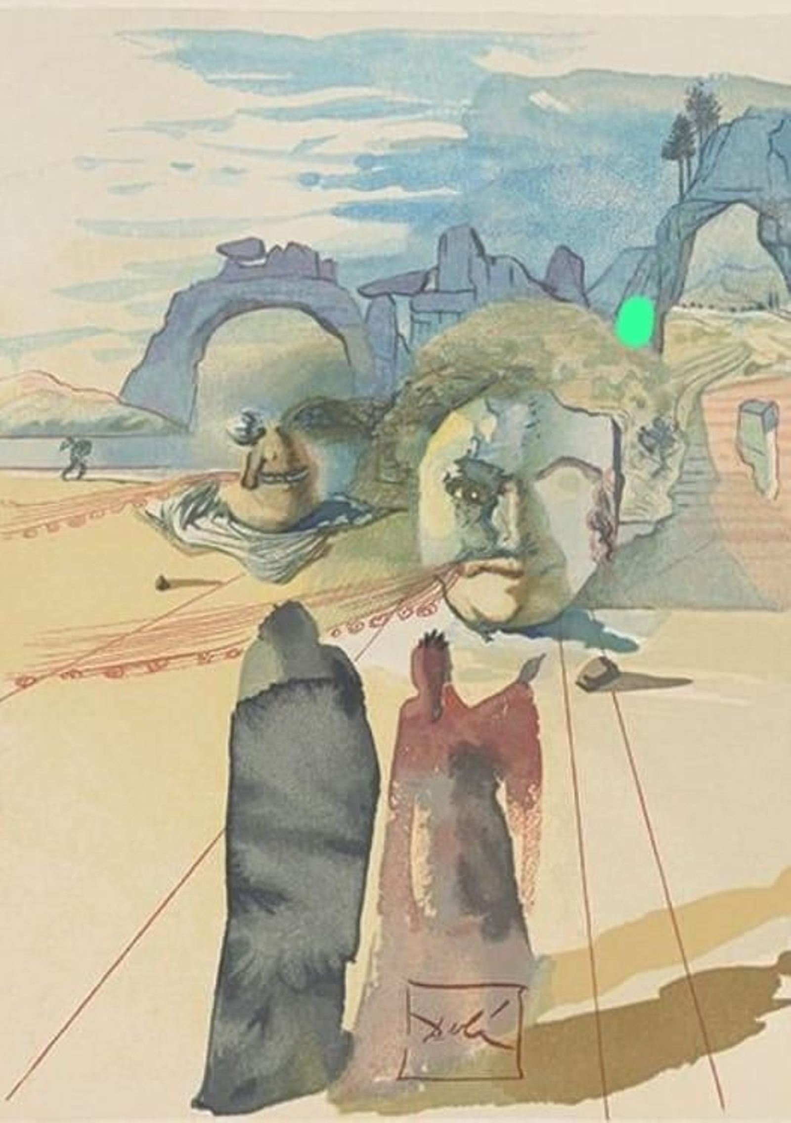 La Divina Comedia, en Dalí.