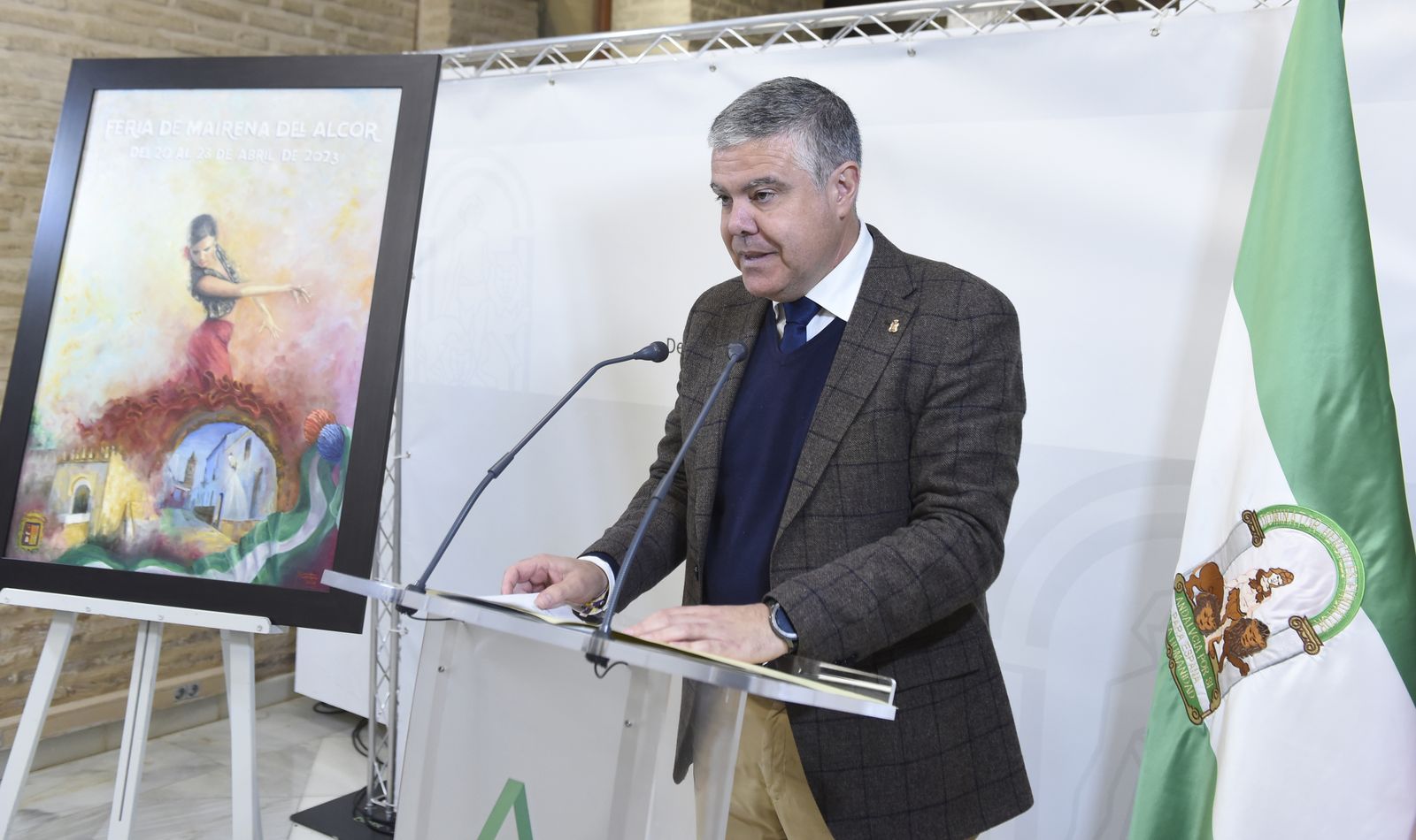 Imágenes de la Presentación del Cartel de la Feria de Mairena del Alcor 2023