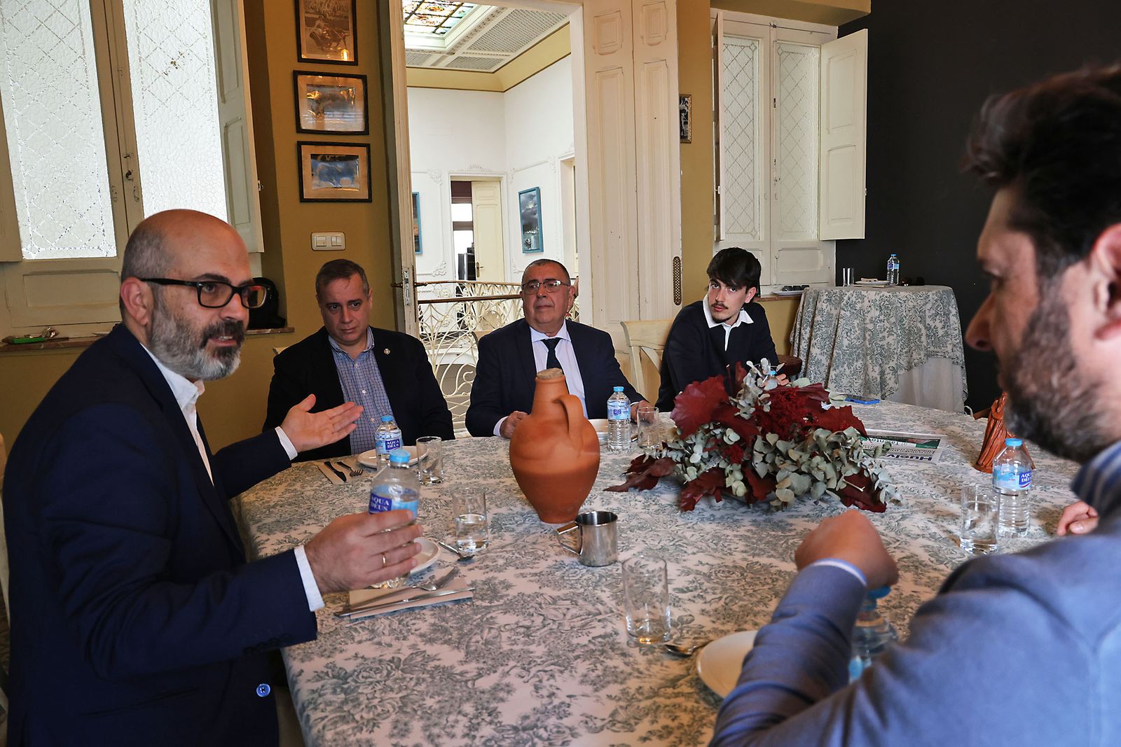 Imágenes de la Tertulia Cofrade 'El Aguaó' de Huelva Información