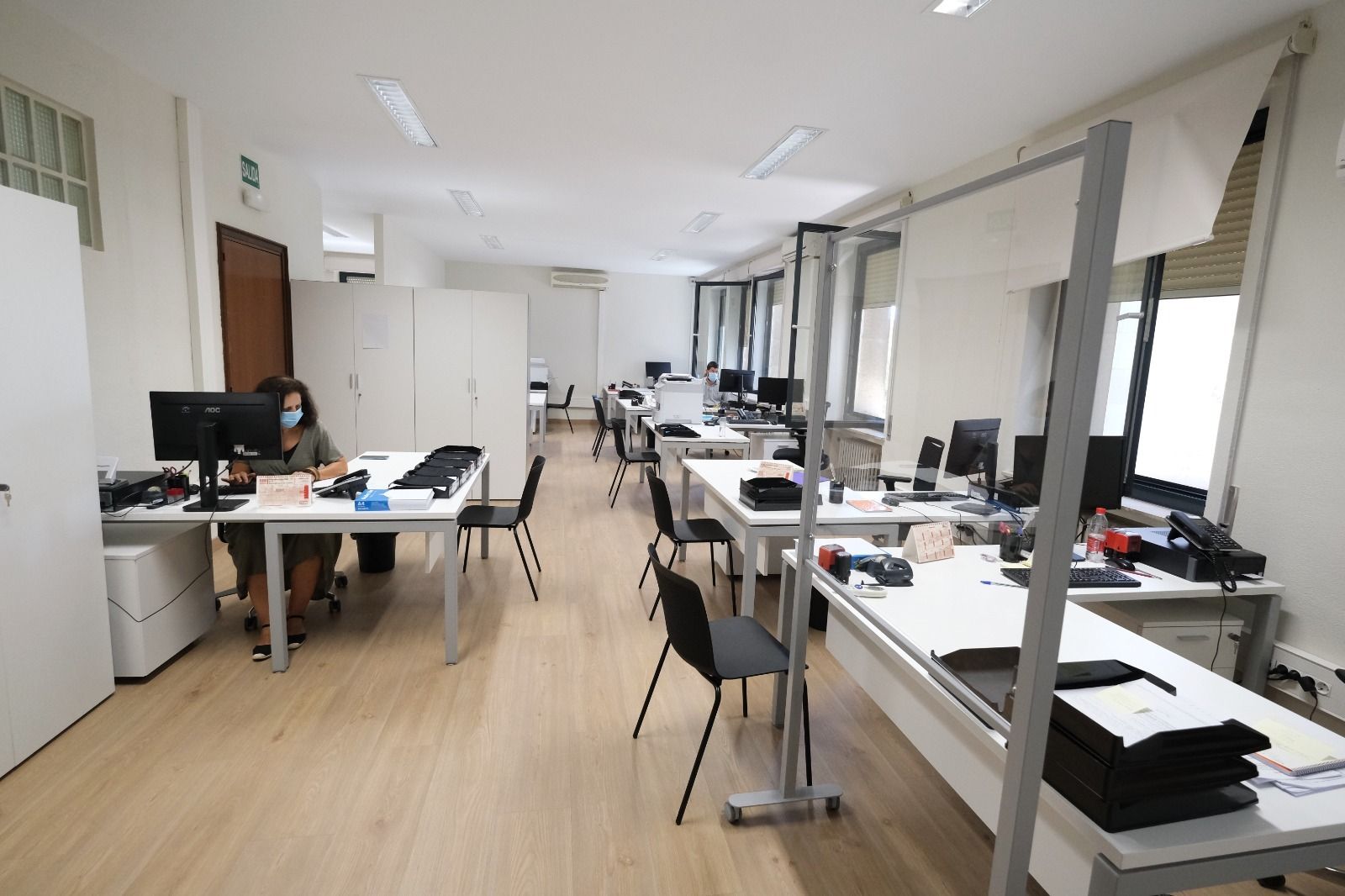 Las instalaciones del juzgado de lo Penal número 16, en el edificio del Prado de San Sebastián.