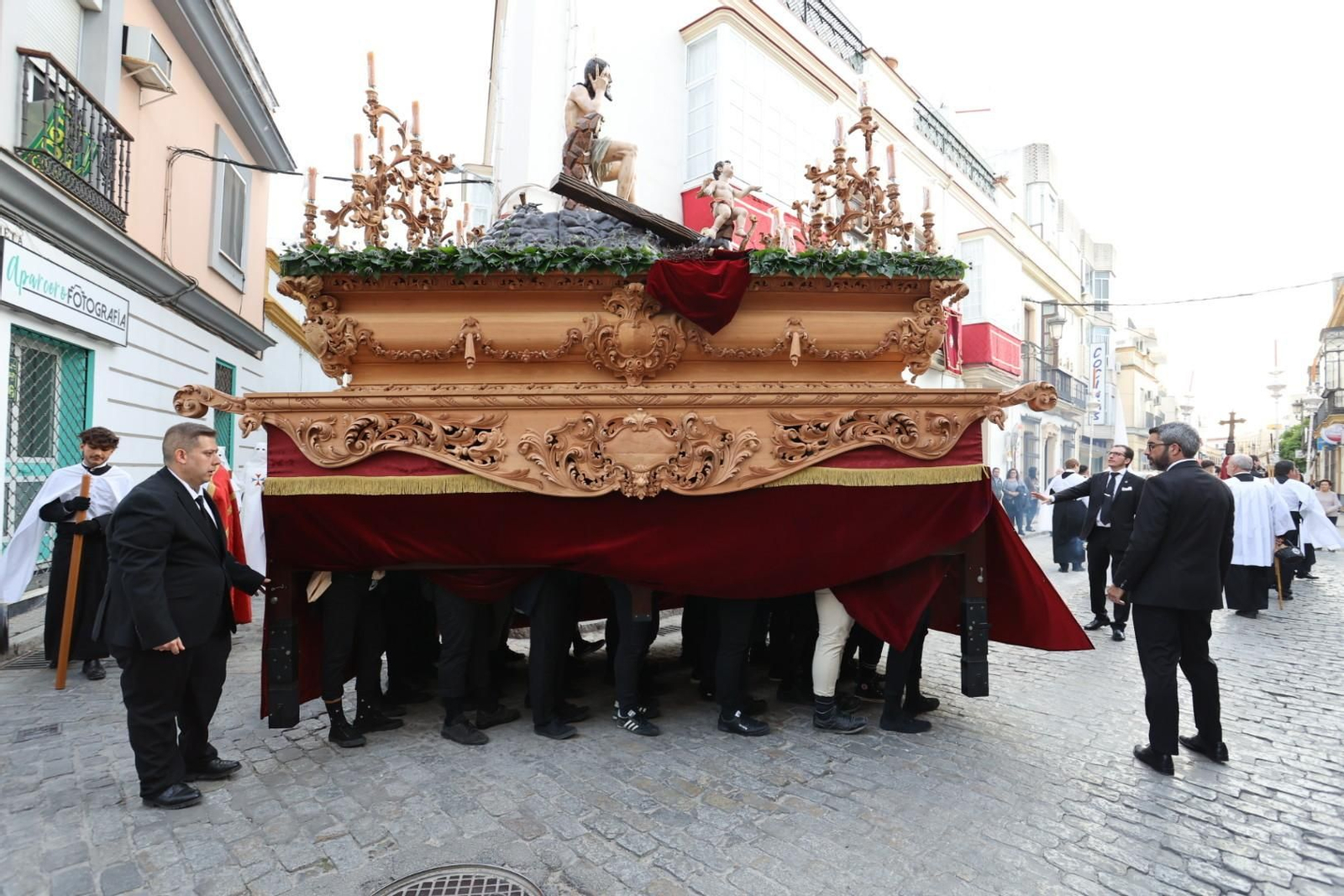 Jueves Santo en Jerez: imágenes de Humildad y Paciencia