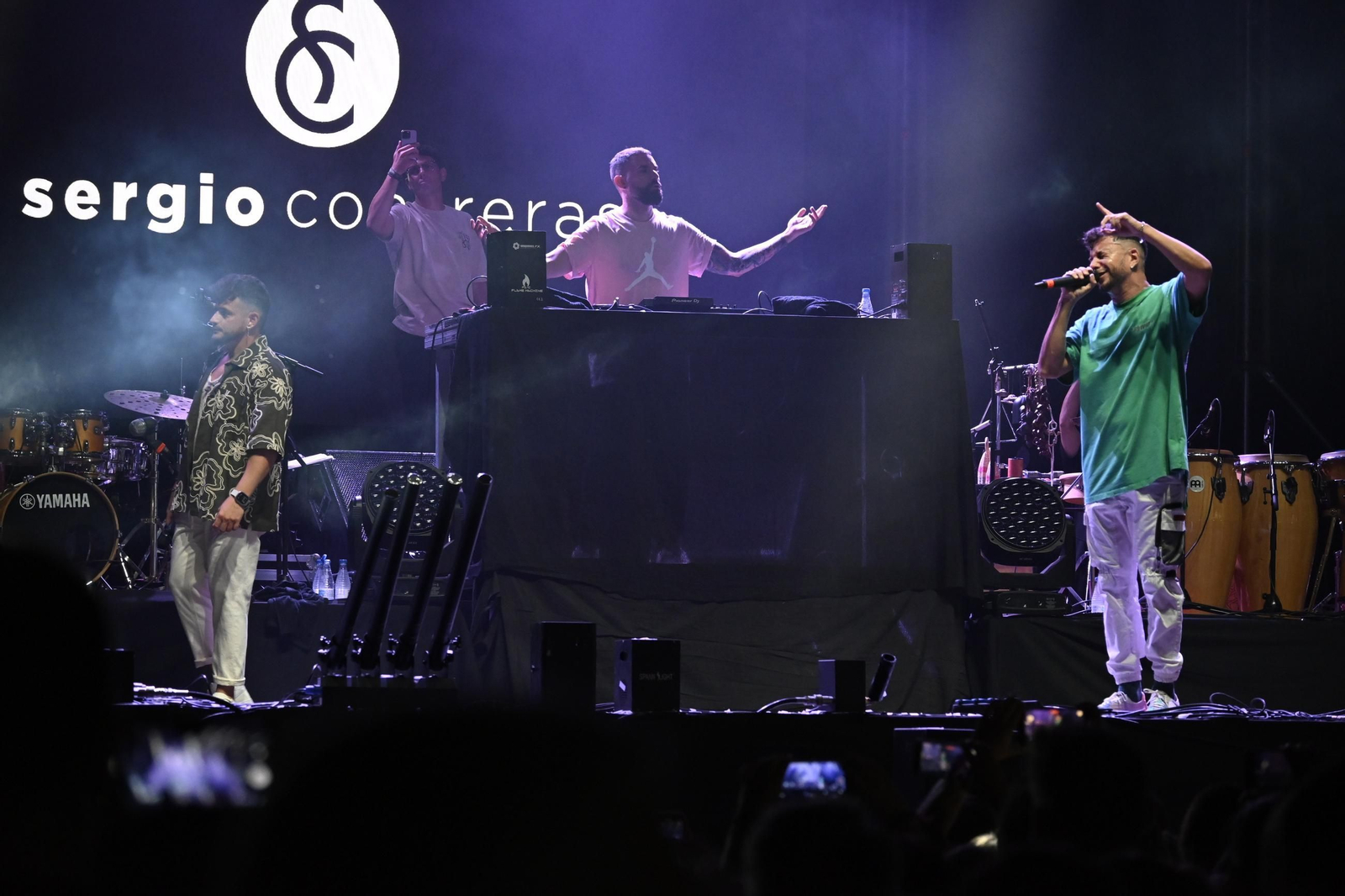 Imágenes del concierto de Sergio Contreras y Raule en las Colombinas