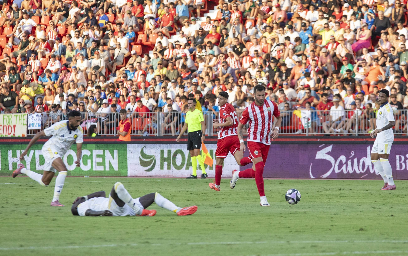 Las mejores imágenes del partido amistos entre UD Almería y el Al-Nassr