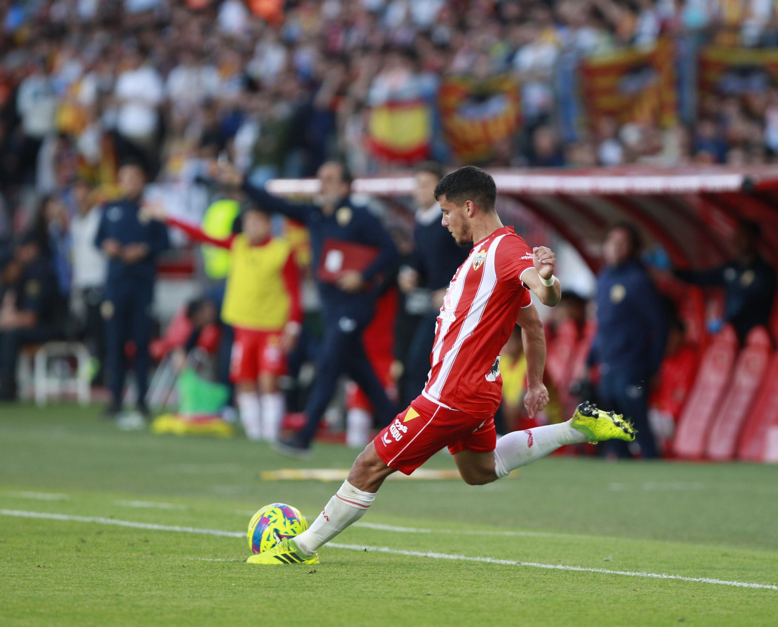Fotogalería del partido de la Liga Santander, U.D. Almería-Valencia