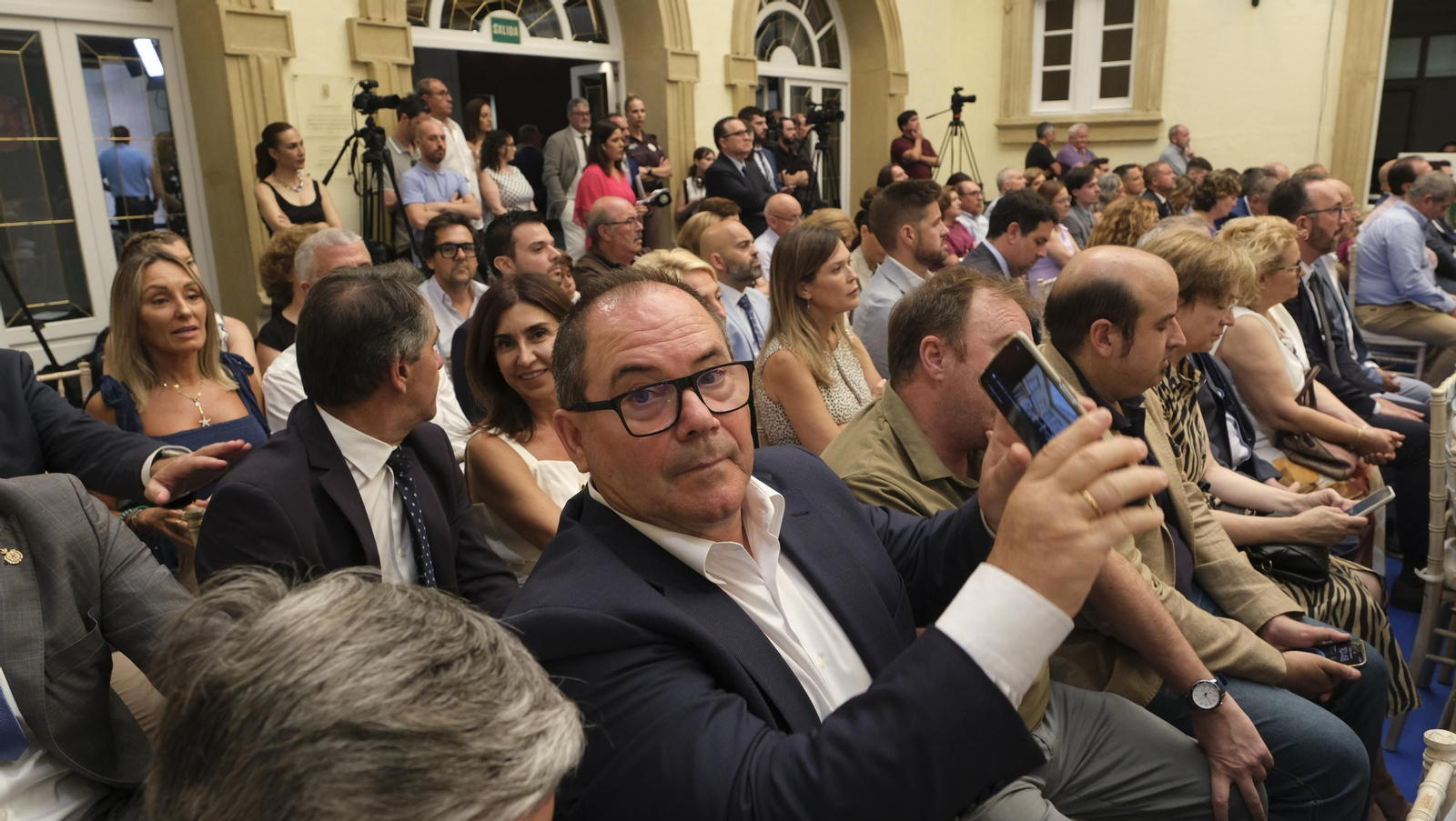 Imágenes del acto de constitución de la Diputación de Almería