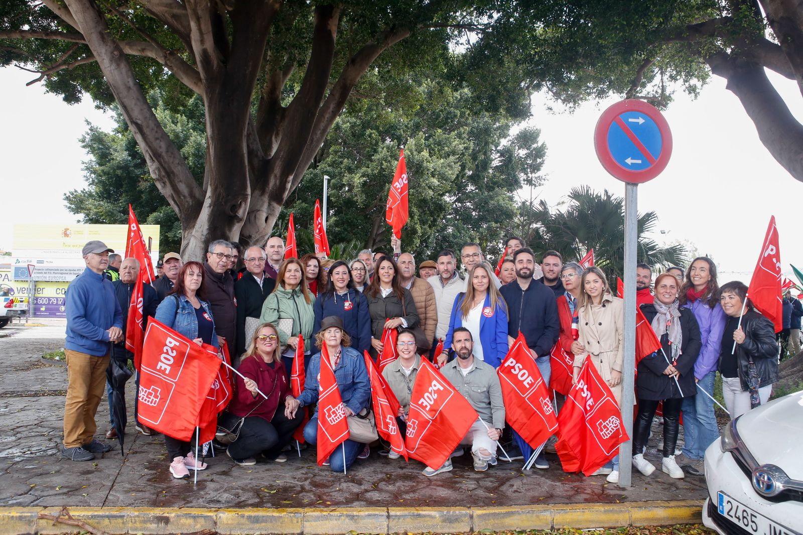 Fotos de la manifestación del Primero de Mayo en Algeciras