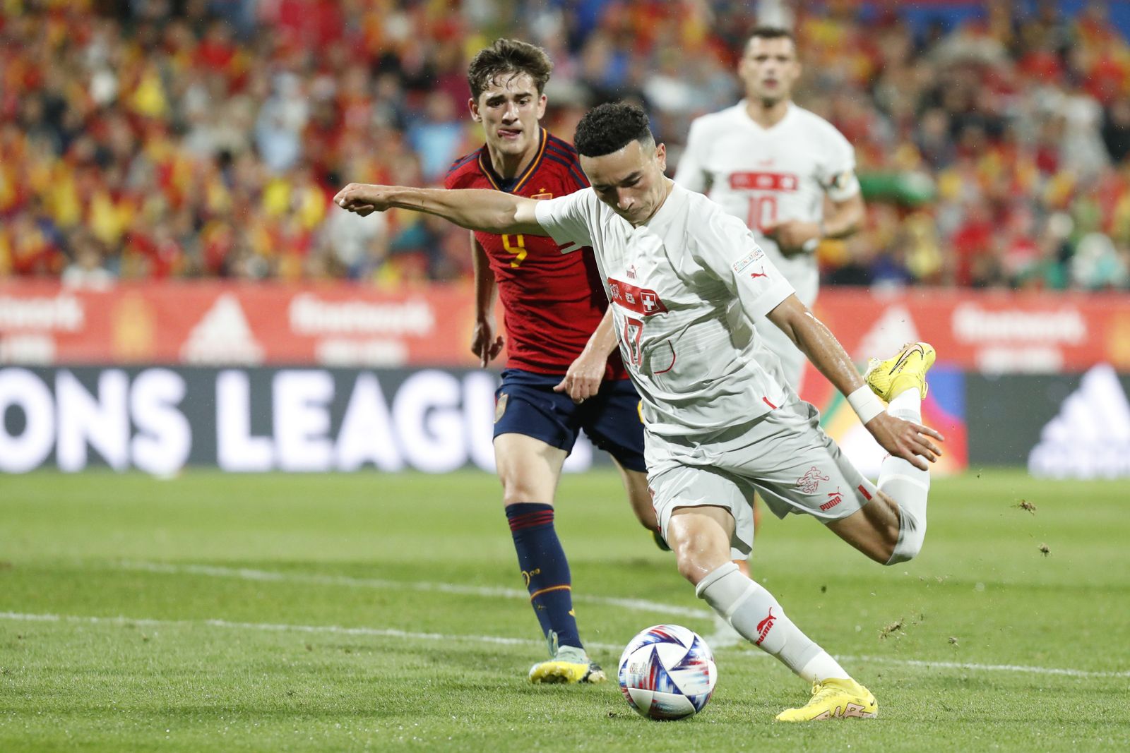 Las imágenes del España-Suiza