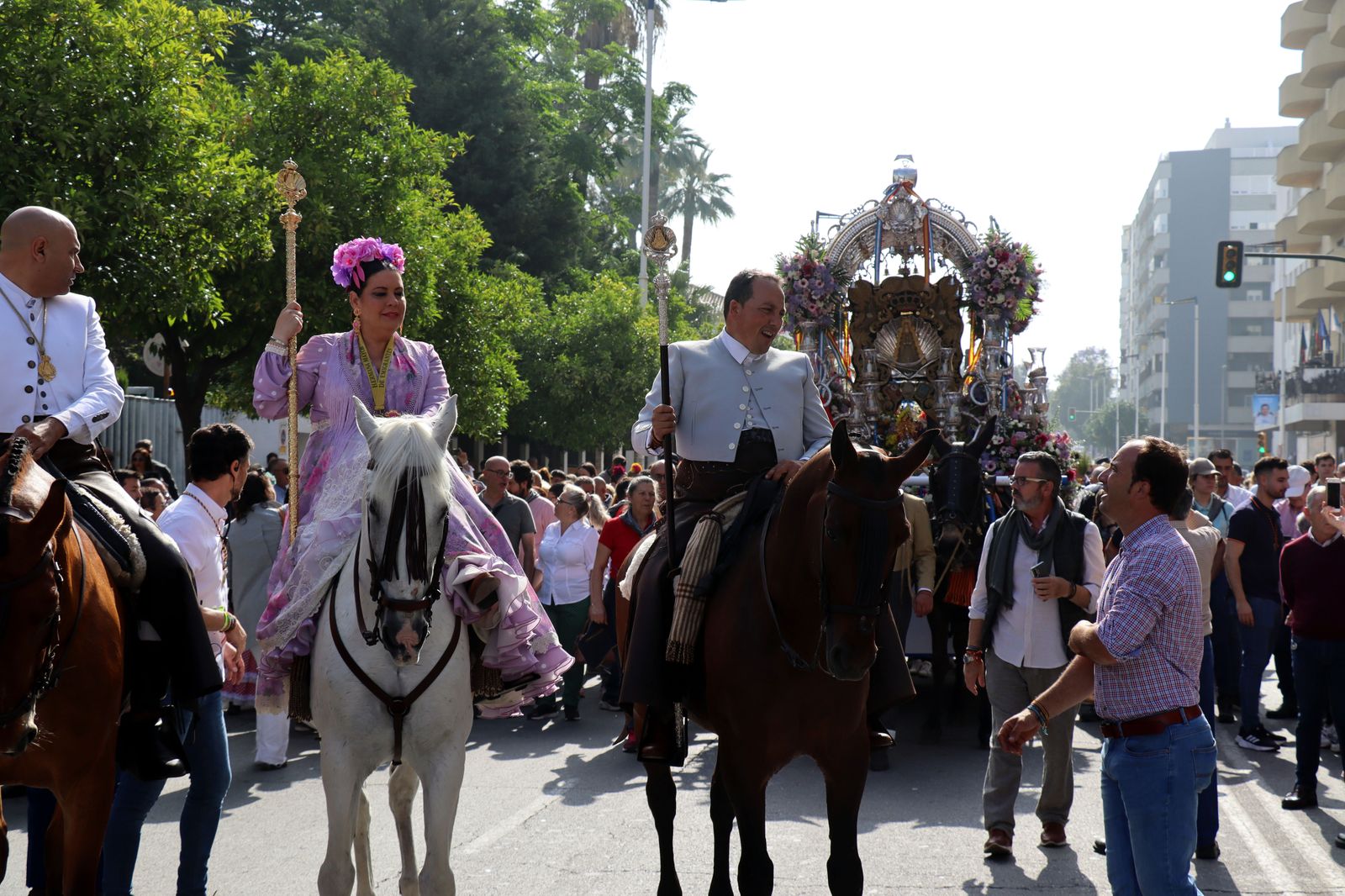 El Rocío 2023: Imágenes de los peregrinos de la Hermandad de Emigrantes
